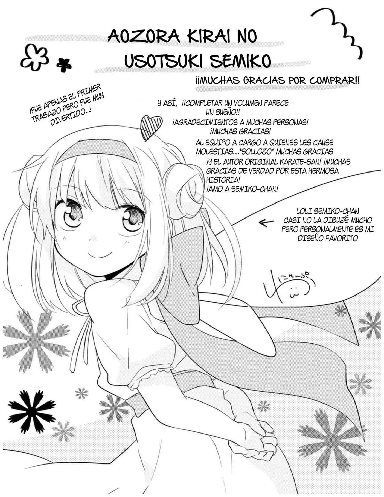 Aozora Kirai no Usotsuki Semiko (2014) - Capítulo 7 - Página 59 - LectorTMOo