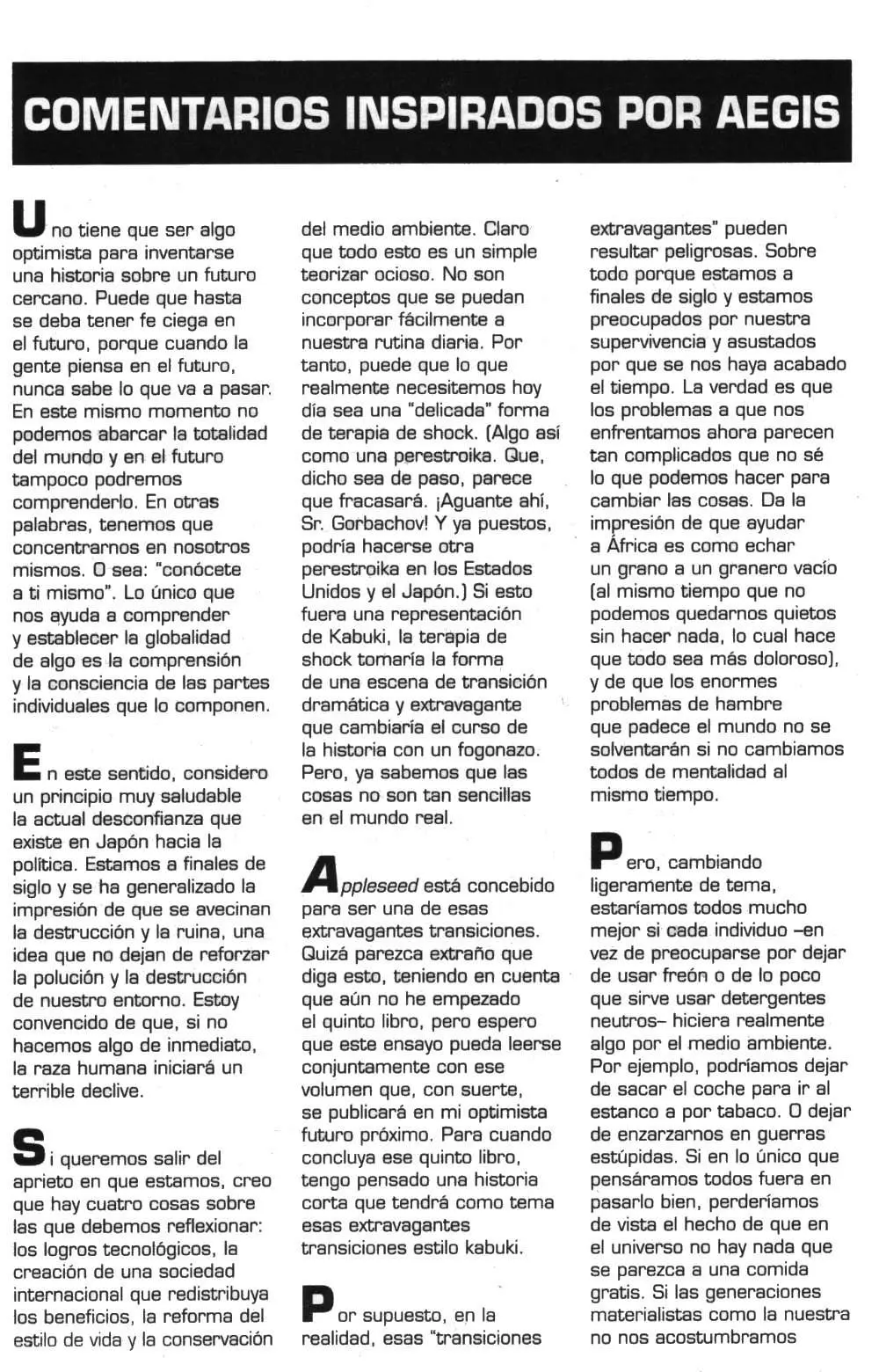 Appleseed (1985) - Capítulo 19 - Página 50 - LectorTMOo