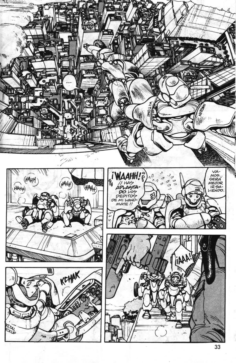 Appleseed (1985) - Capítulo 6 - Página 35 - LectorTMOo