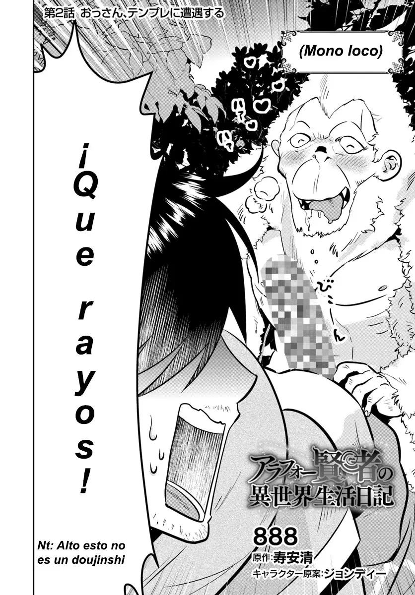 Arafoo Kenja no Isekai Seikatsu Nikki (2019) - Capítulo 2 - Página 3 - LectorTMOo