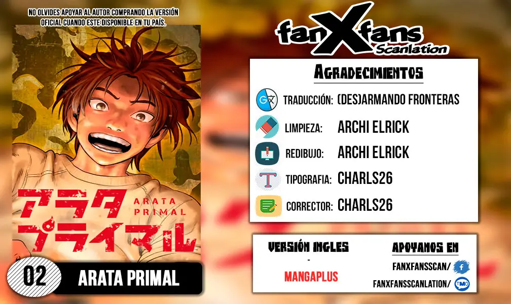 Arata Primal (2019) - Capítulo 2 - Página 1 - LectorTMOo