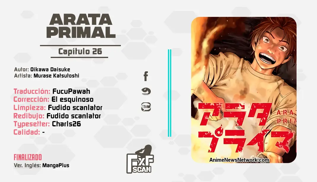 Arata Primal (2019) - Capítulo 26 - Página 1 - LectorTMOo
