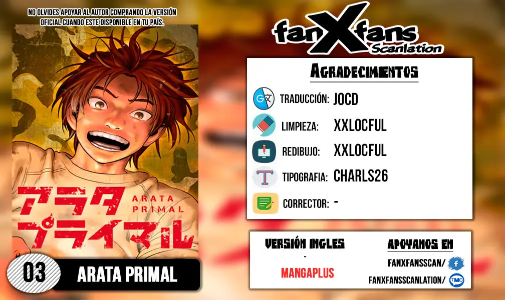 Arata Primal (2019) - Capítulo 3 - Página 1 - LectorTMOo