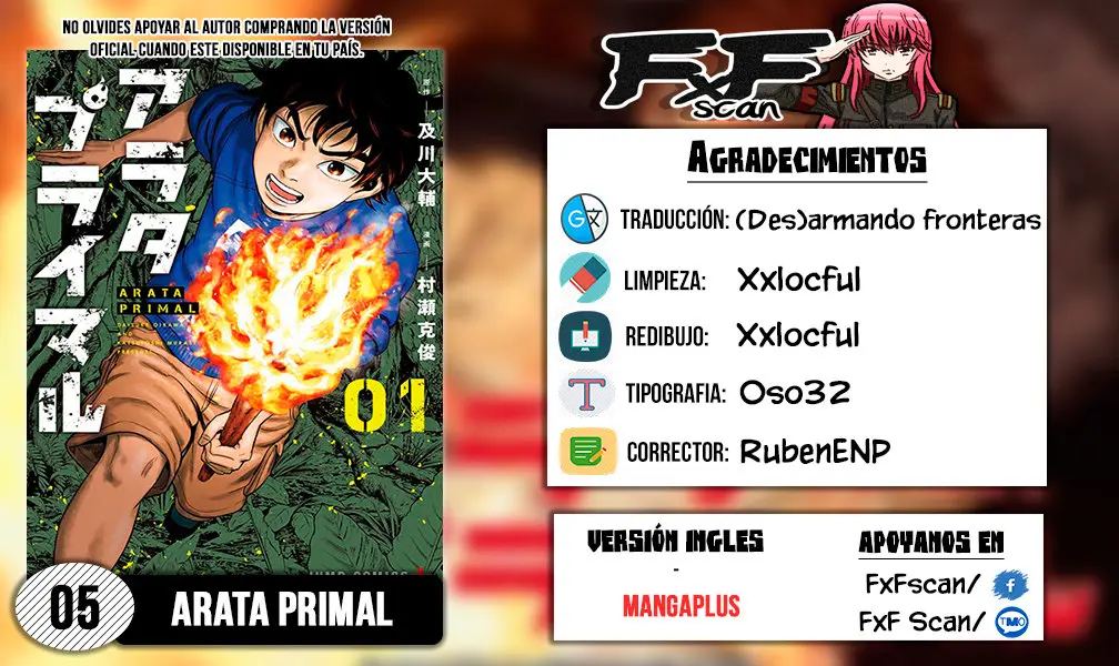 Arata Primal (2019) - Capítulo 5 - Página 1 - LectorTMOo