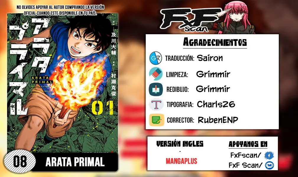 Arata Primal (2019) - Capítulo 8 - Página 1 - LectorTMOo