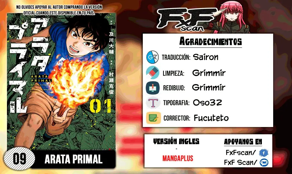 Arata Primal (2019) - Capítulo 9 - Página 1 - LectorTMOo