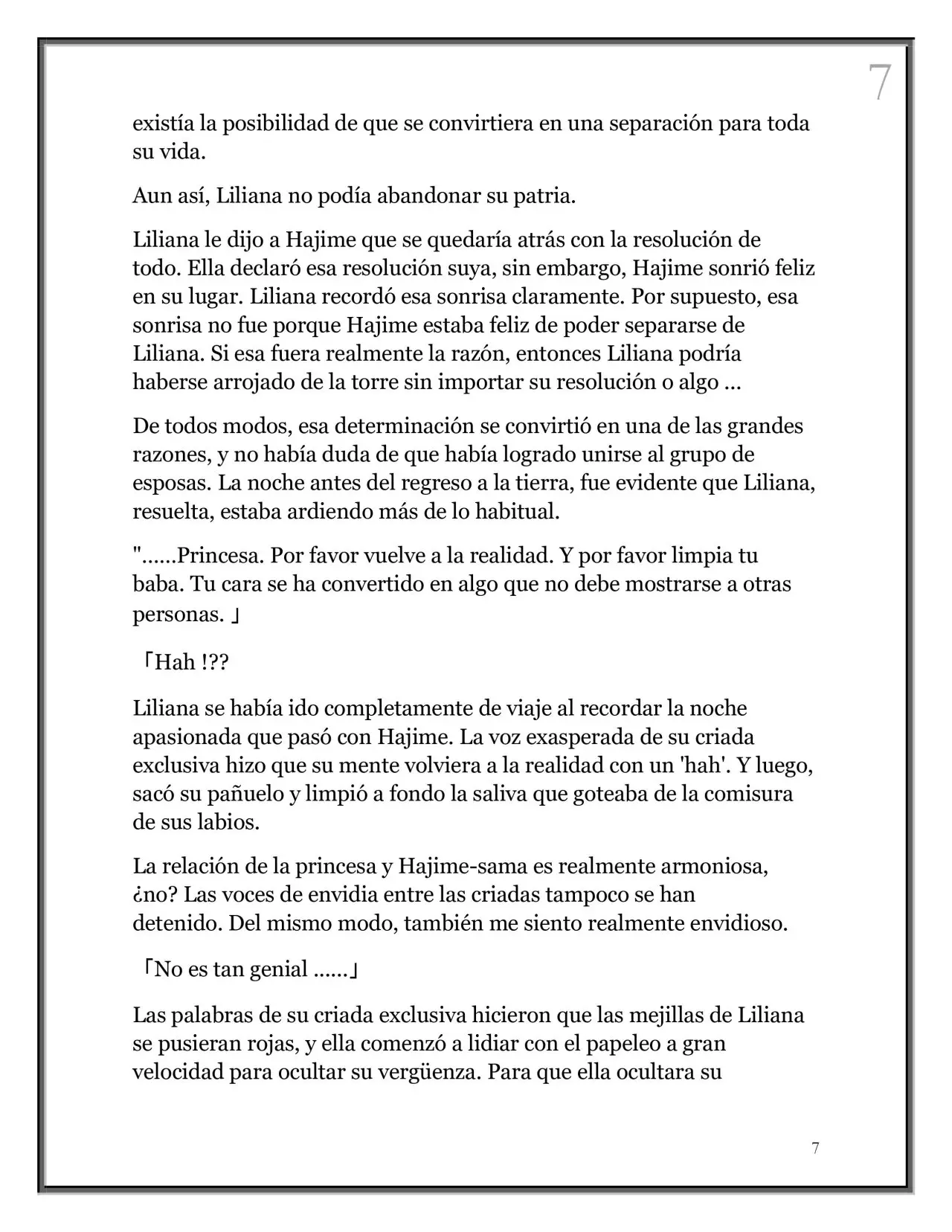 Arifureta After Story - Capítulo 45 - Página 7 - LectorTMOo