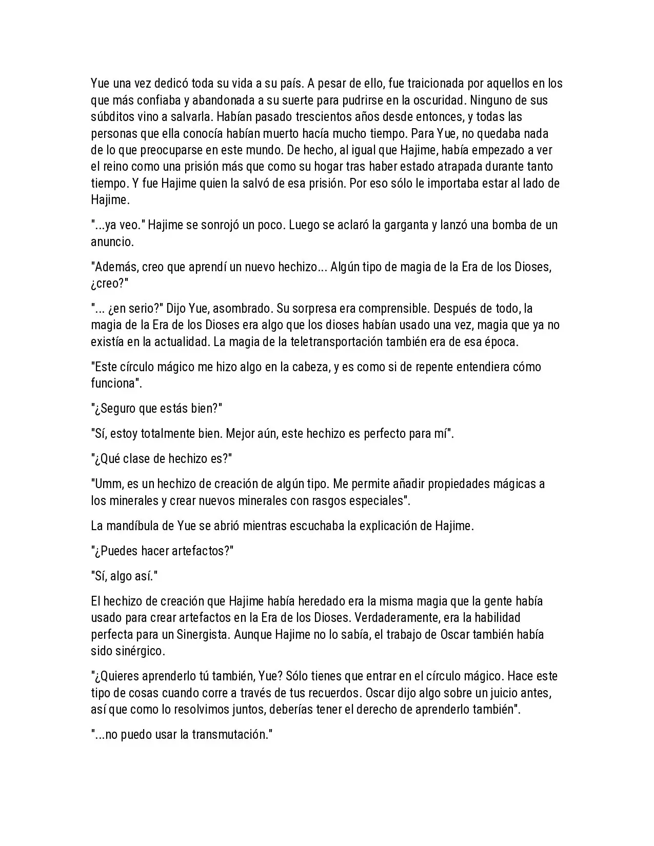 Arifureta Shokugyou de Sekai Saikyou (novela) (2013) - Capítulo 28 - Página 11 - LectorTMOo