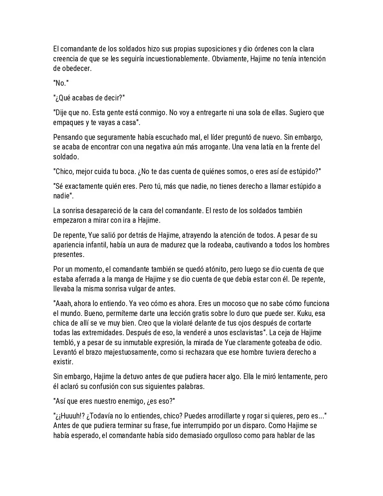 Arifureta Shokugyou de Sekai Saikyou (novela) (2013) - Capítulo 36 - Página 5 - LectorTMOo