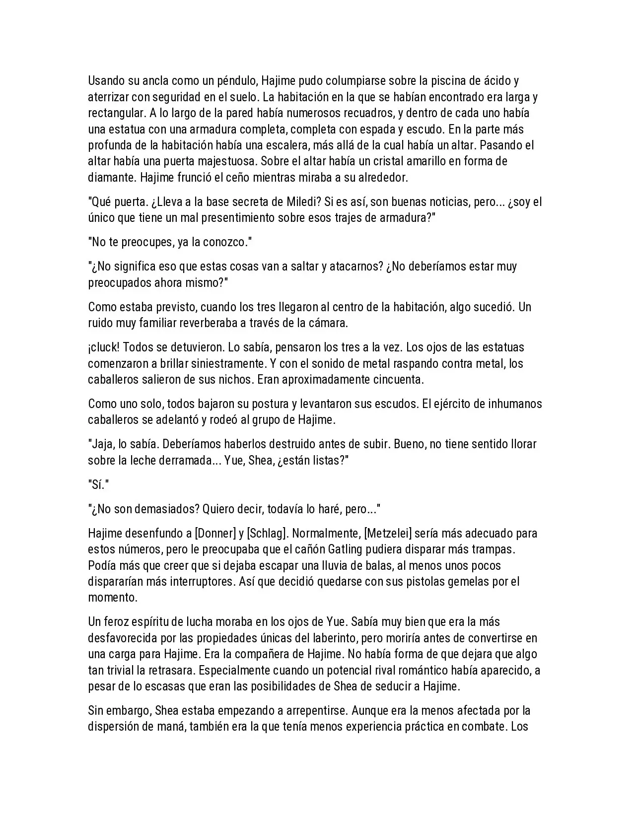 Arifureta Shokugyou de Sekai Saikyou (novela) (2013) - Capítulo 47 - Página 5 - LectorTMOo