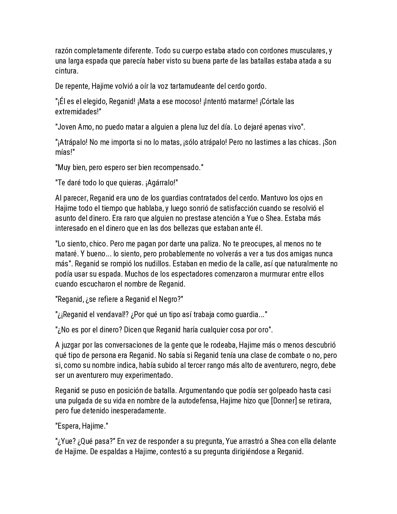 Arifureta Shokugyou de Sekai Saikyou (novela) (2013) - Capítulo 58 - Página 8 - LectorTMOo