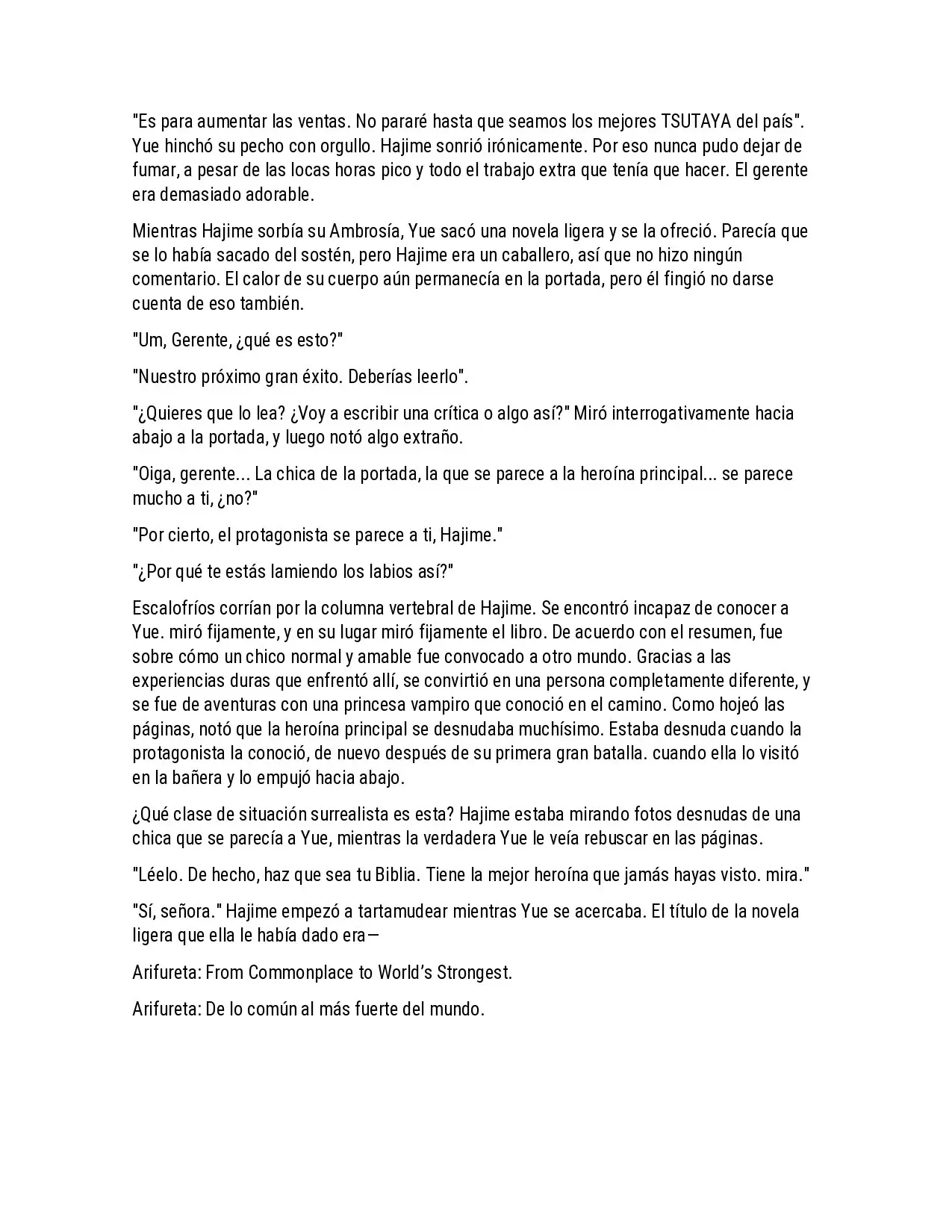 Arifureta Shokugyou de Sekai Saikyou (novela) (2013) - Capítulo 74.5 - Página 4 - LectorTMOo