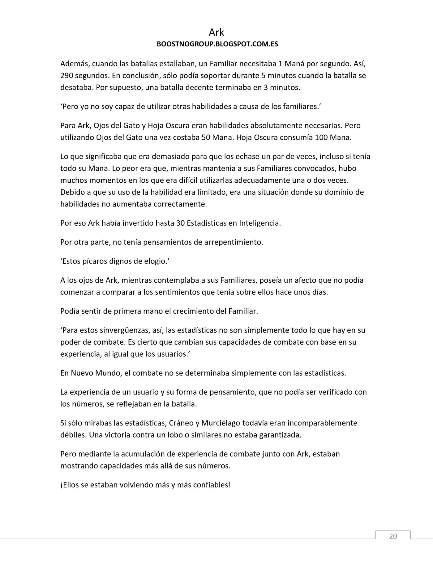 Ark (novela) (2016) - Capítulo 10 - Página 20 - LectorTMOo