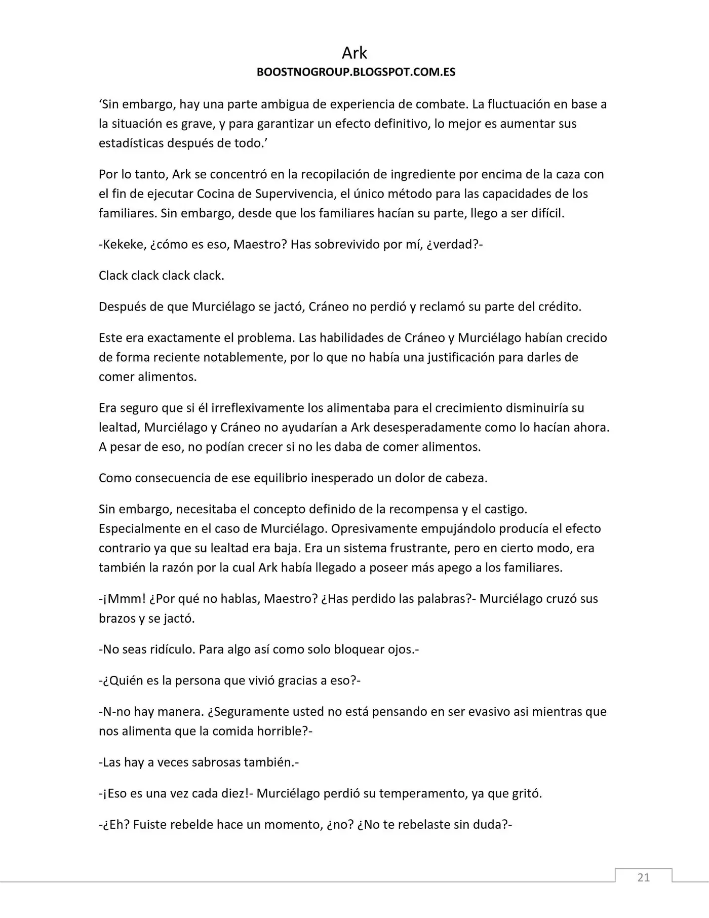 Ark (novela) (2016) - Capítulo 10 - Página 21 - LectorTMOo
