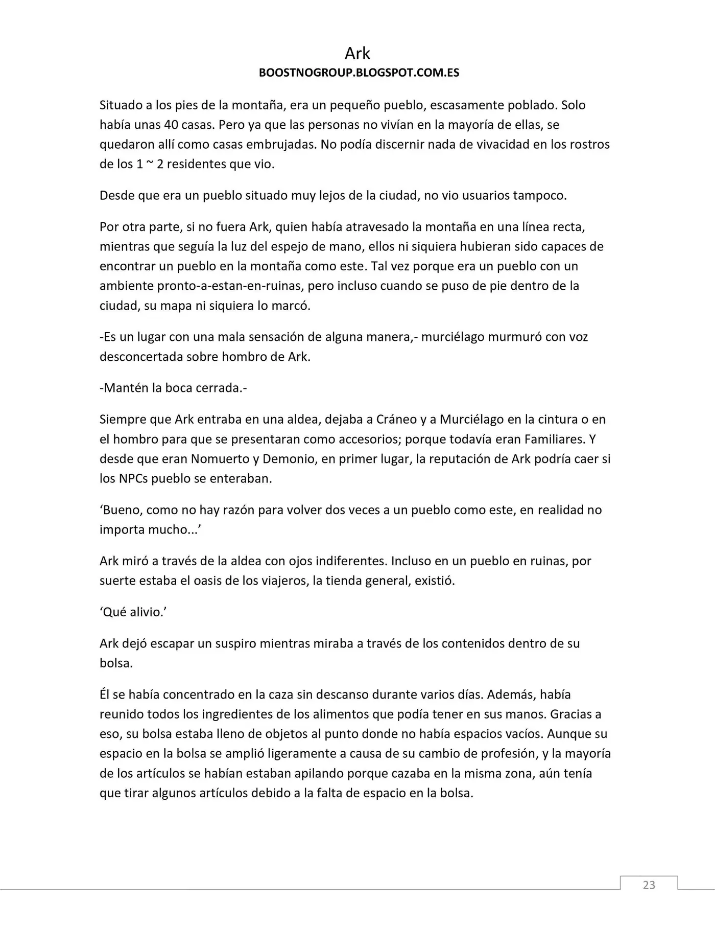 Ark (novela) (2016) - Capítulo 10 - Página 23 - LectorTMOo