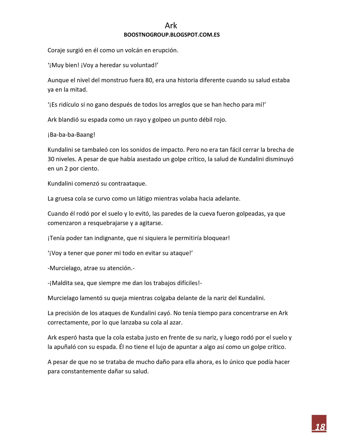 Ark (novela) (2016) - Capítulo 11 - Página 19 - LectorTMOo