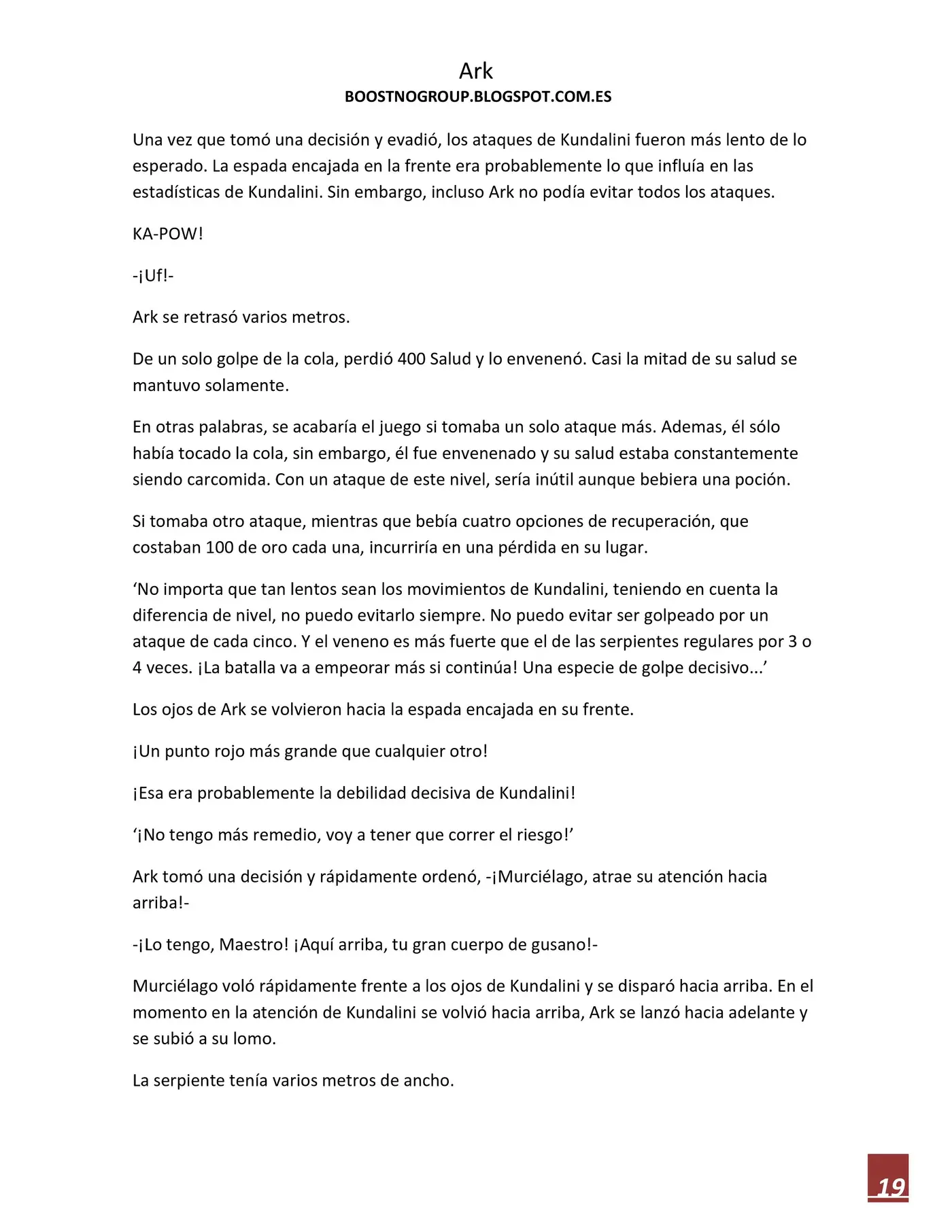 Ark (novela) (2016) - Capítulo 11 - Página 20 - LectorTMOo
