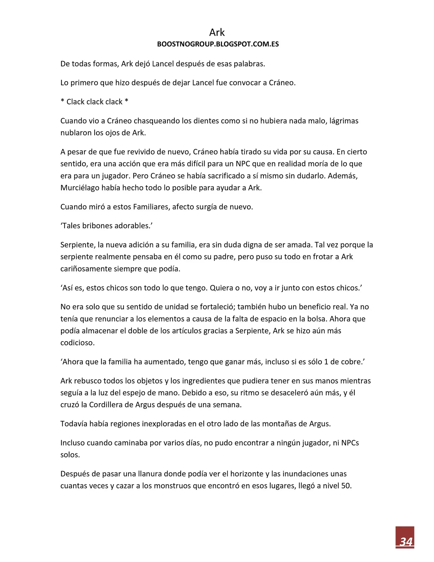 Ark (novela) (2016) - Capítulo 11 - Página 35 - LectorTMOo