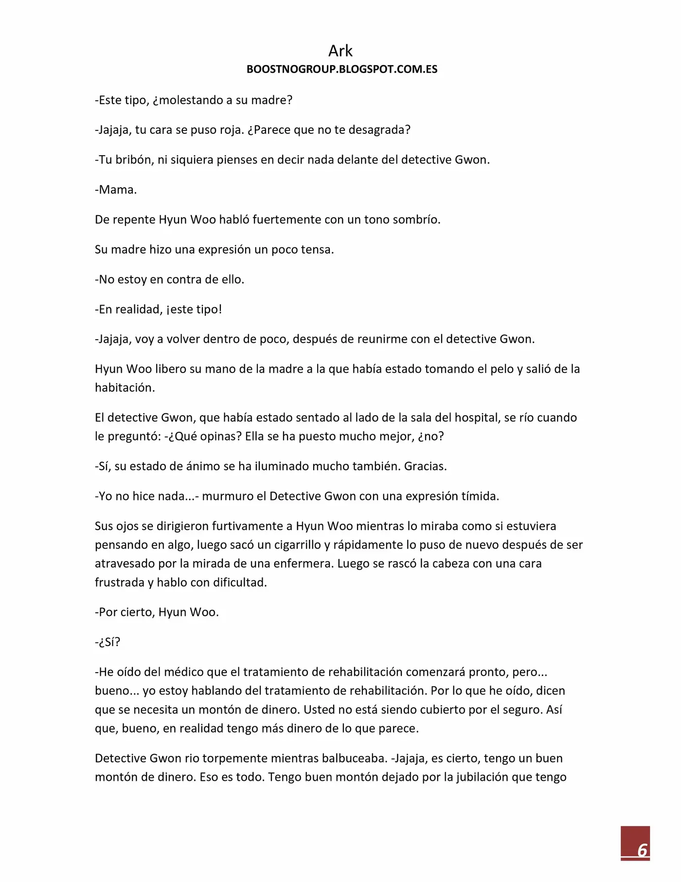 Ark (novela) (2016) - Capítulo 12 - Página 7 - LectorTMOo