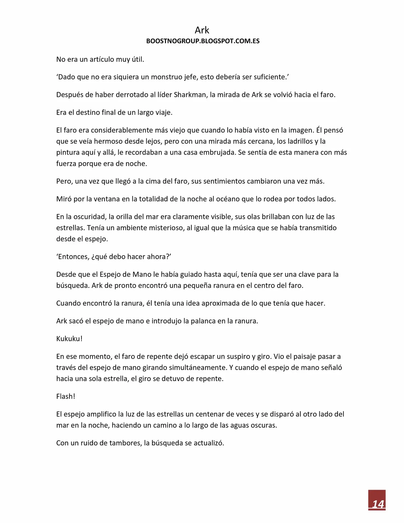 Ark (novela) (2016) - Capítulo 12 - Página 15 - LectorTMOo