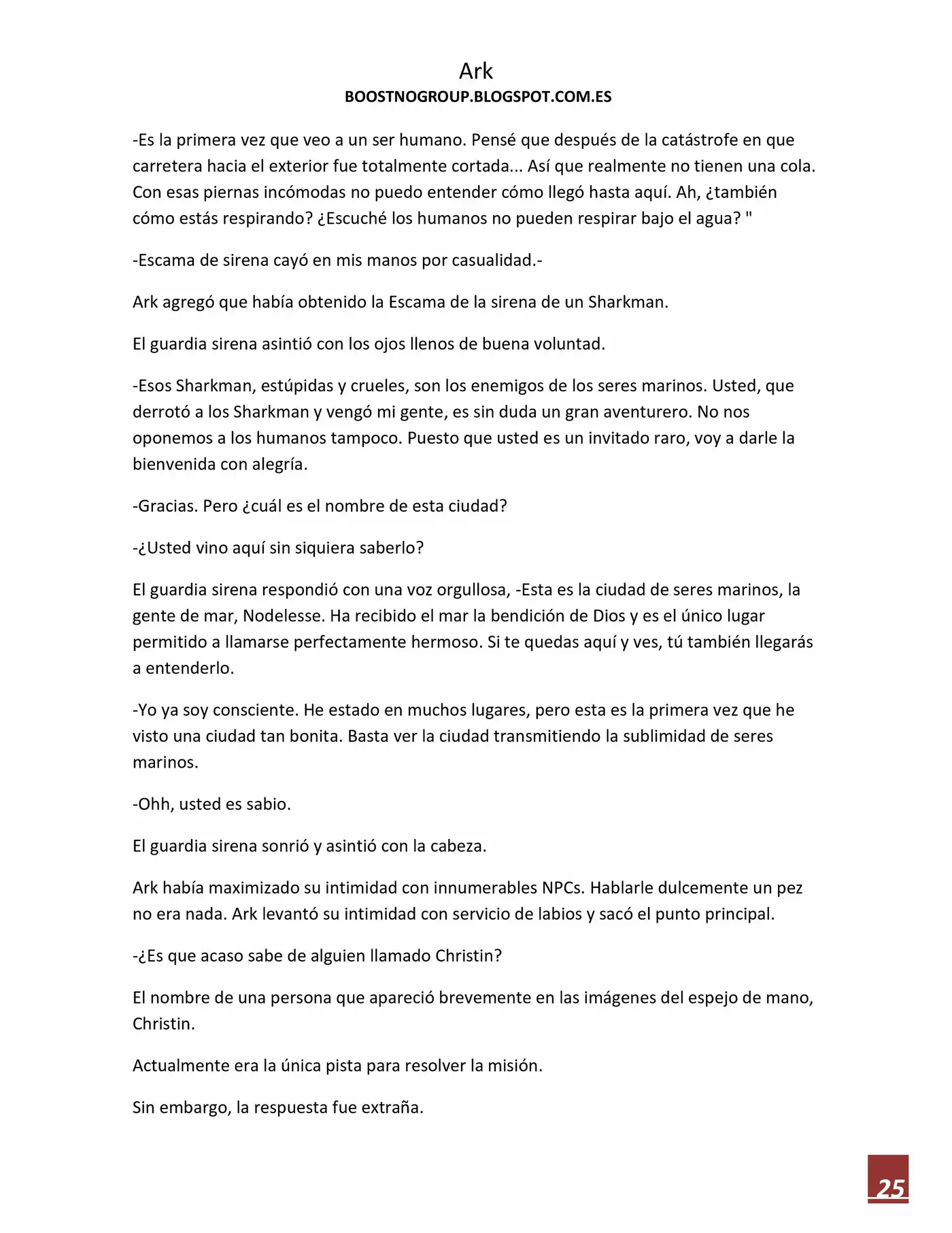 Ark (novela) (2016) - Capítulo 12 - Página 26 - LectorTMOo