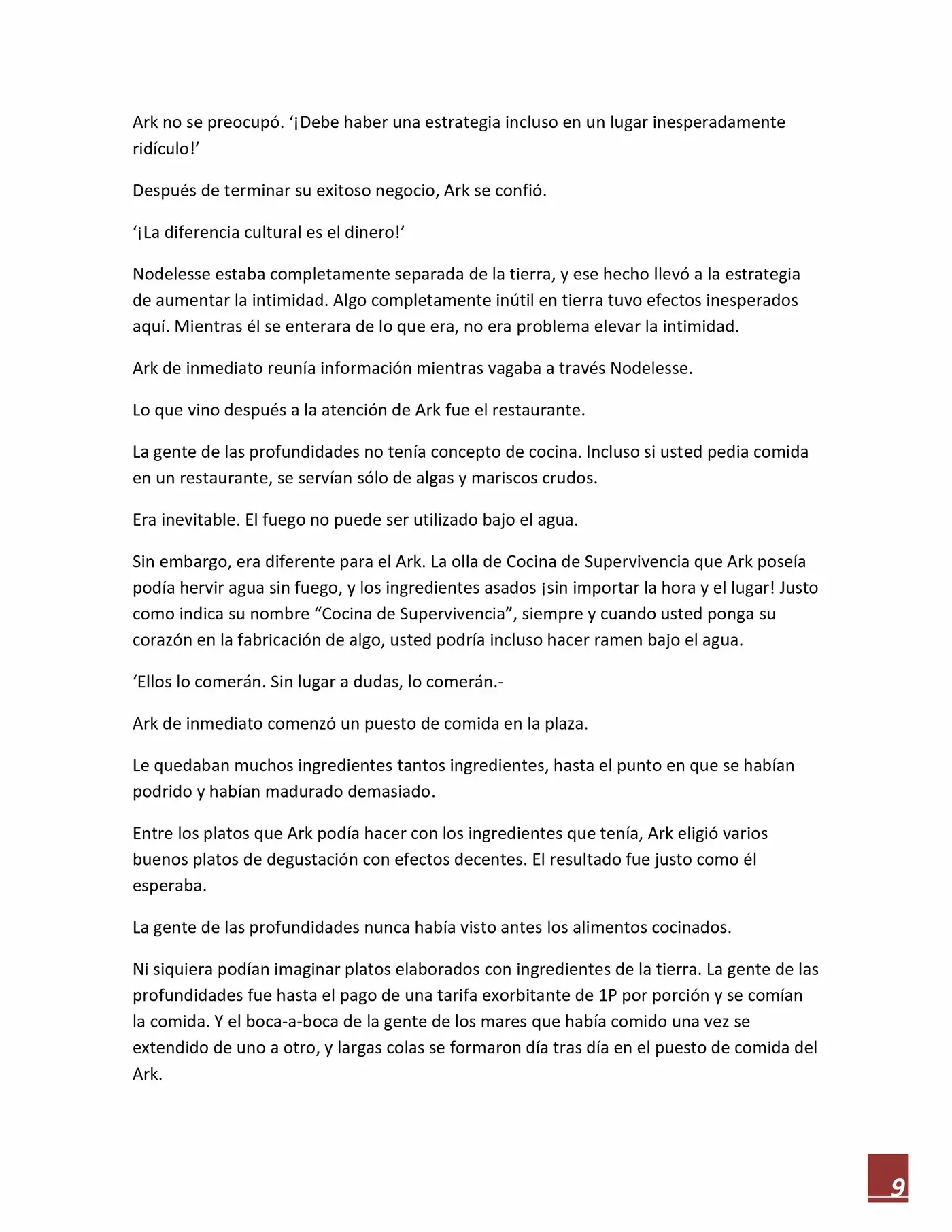 Ark (novela) (2016) - Capítulo 13 - Página 10 - LectorTMOo