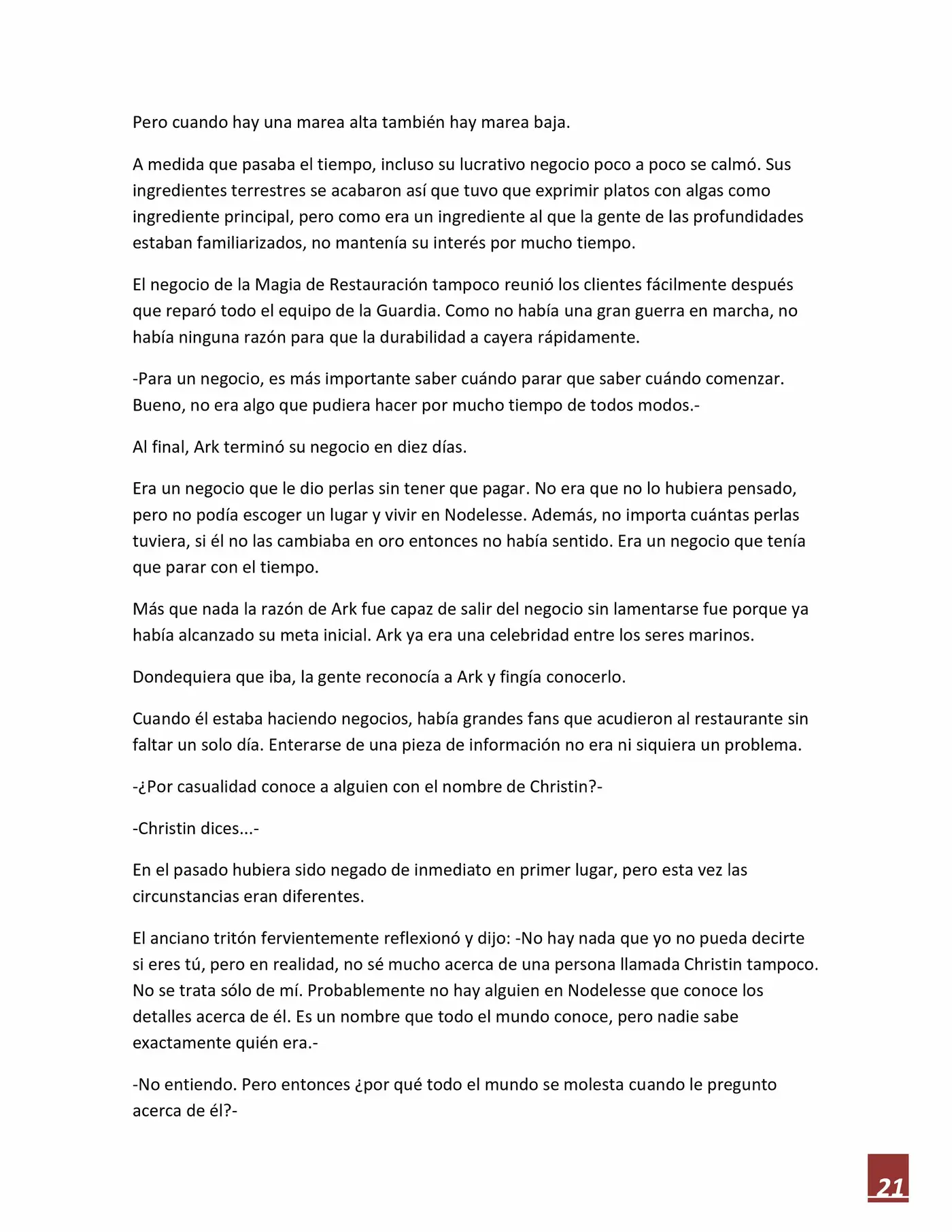 Ark (novela) (2016) - Capítulo 13 - Página 22 - LectorTMOo