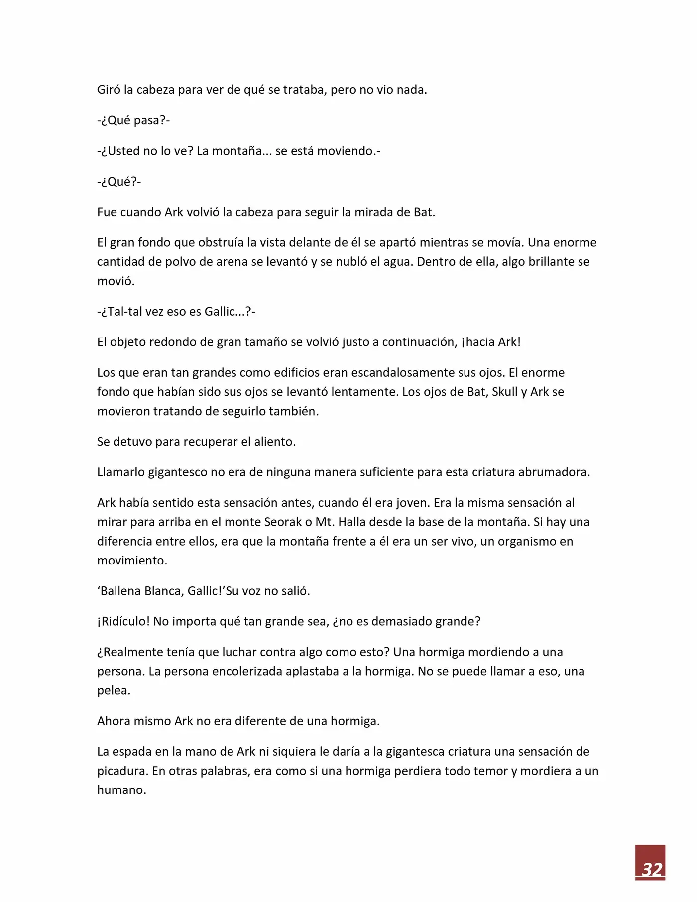 Ark (novela) (2016) - Capítulo 13 - Página 33 - LectorTMOo