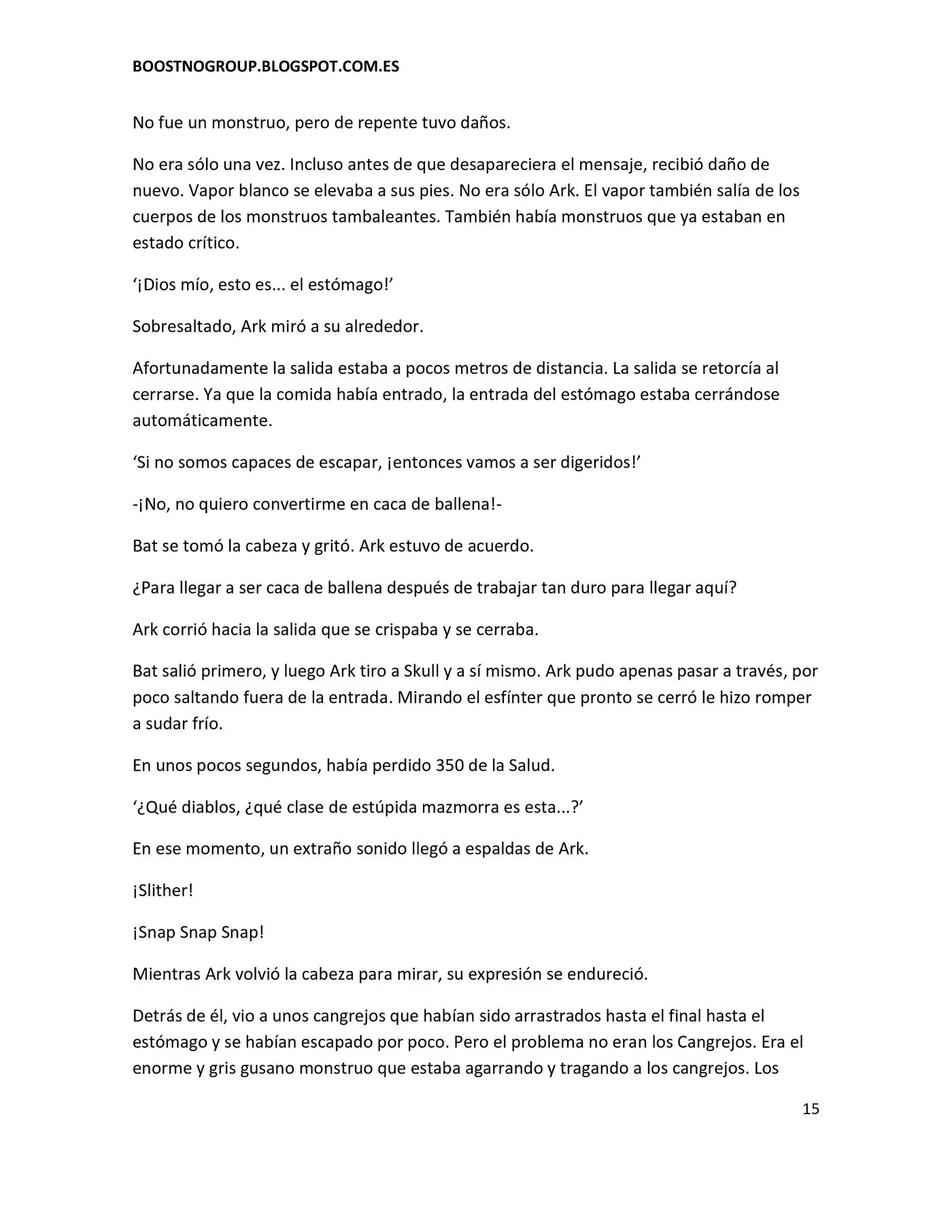 Ark (novela) (2016) - Capítulo 14 - Página 15 - LectorTMOo