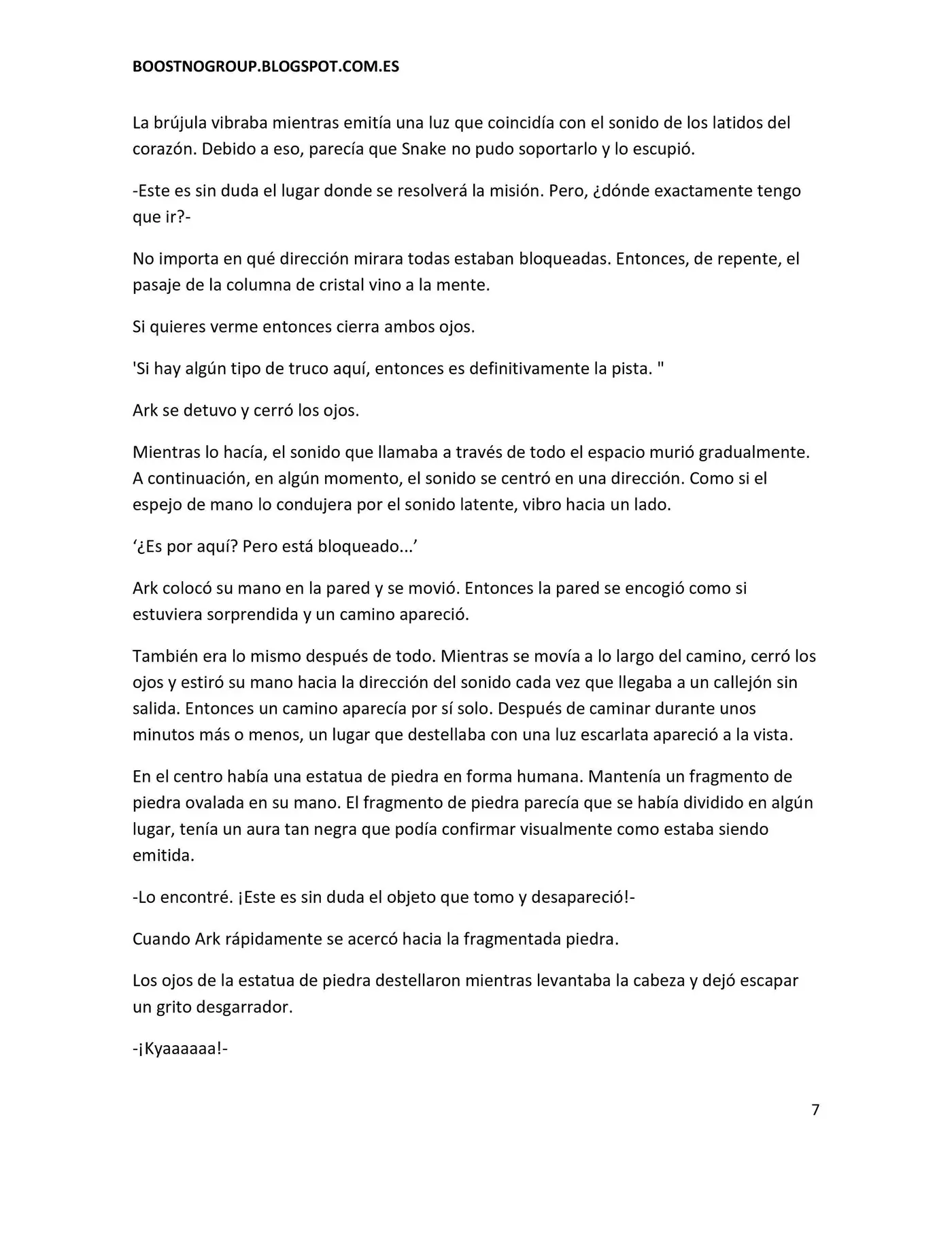 Ark (novela) (2016) - Capítulo 15 - Página 7 - LectorTMOo