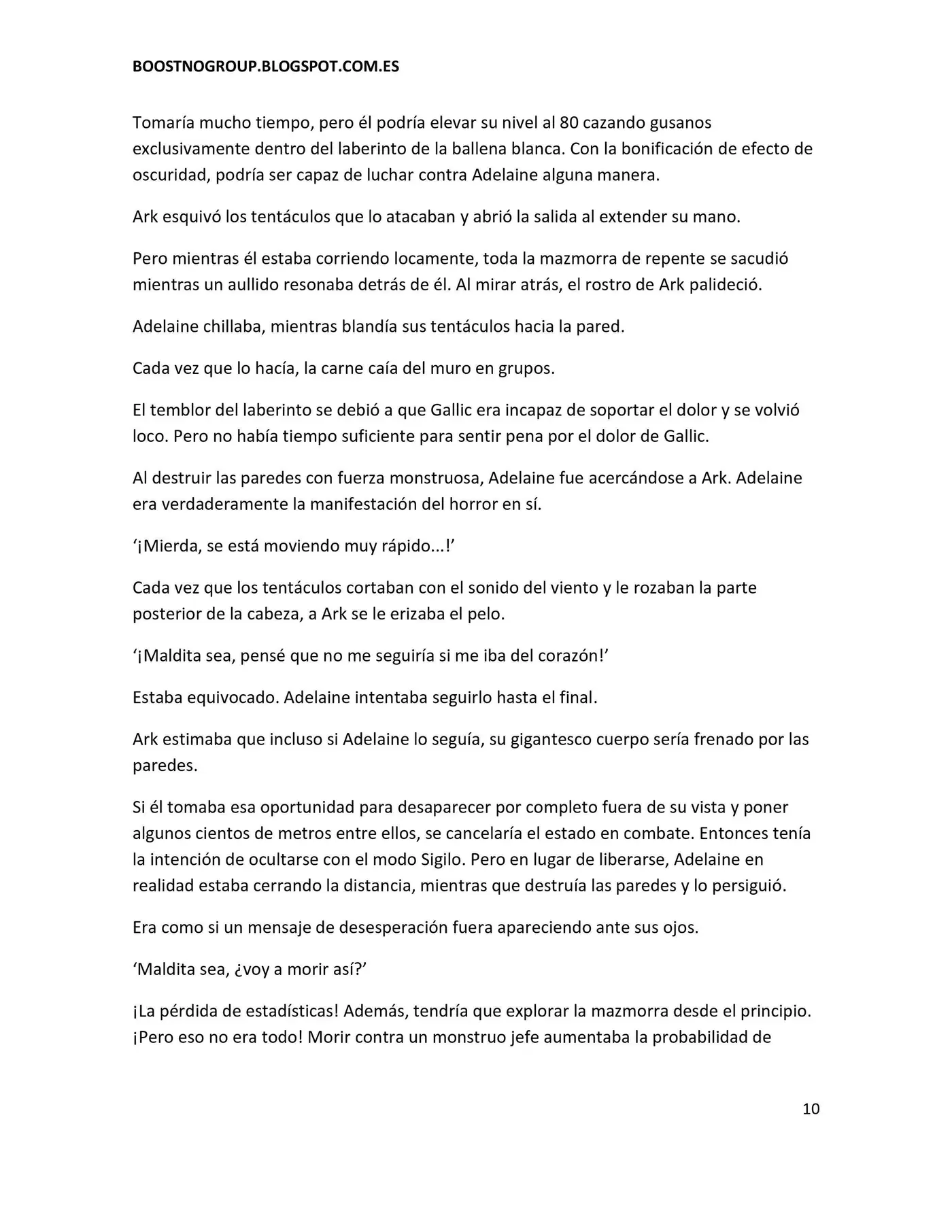 Ark (novela) (2016) - Capítulo 15 - Página 10 - LectorTMOo