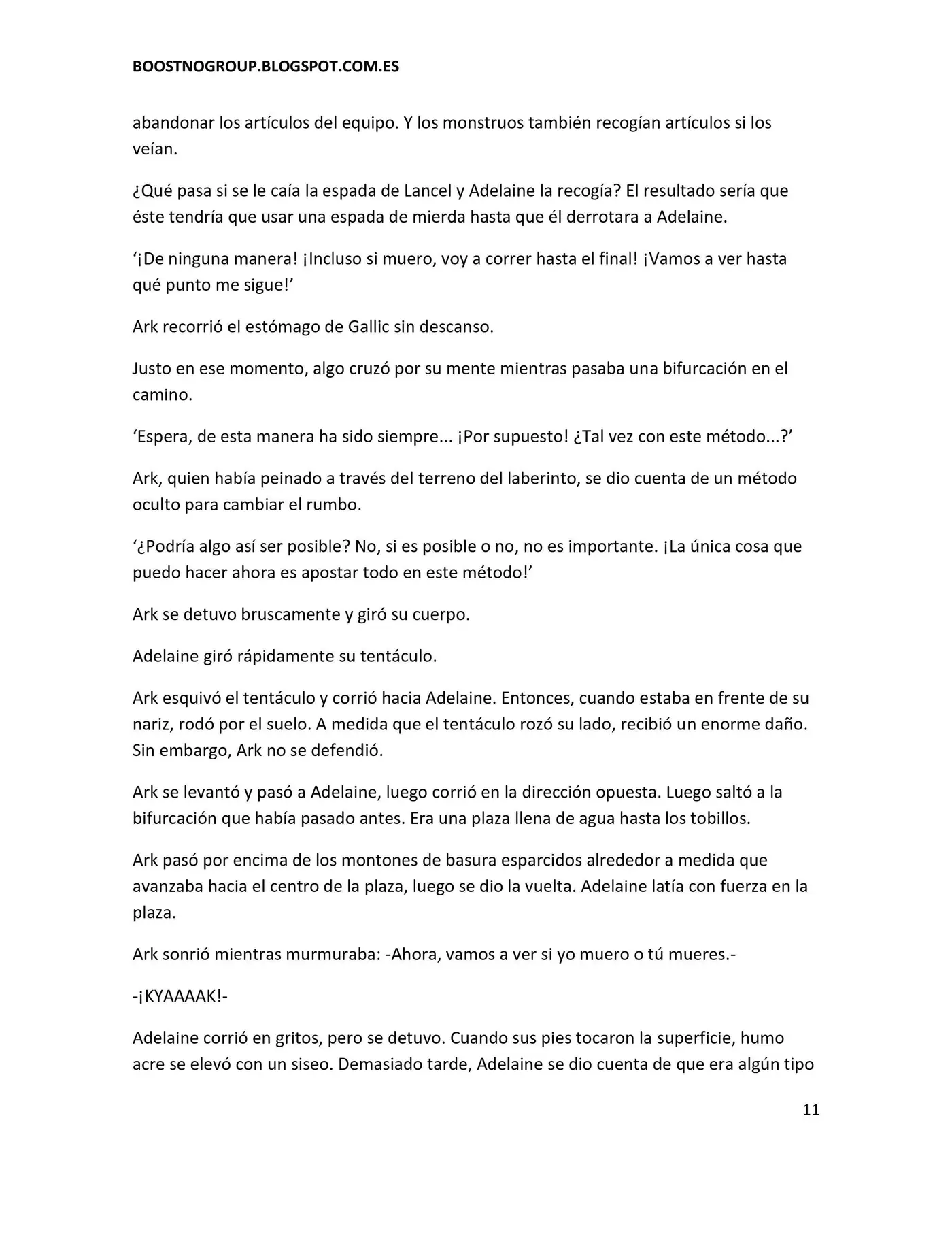 Ark (novela) (2016) - Capítulo 15 - Página 11 - LectorTMOo