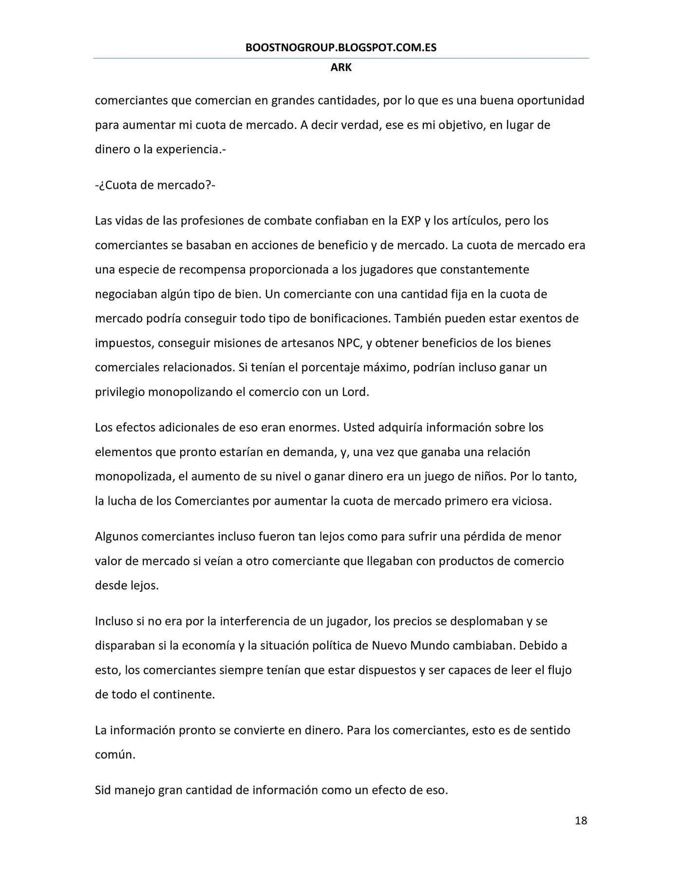 Ark (novela) (2016) - Capítulo 16 - Página 18 - LectorTMOo