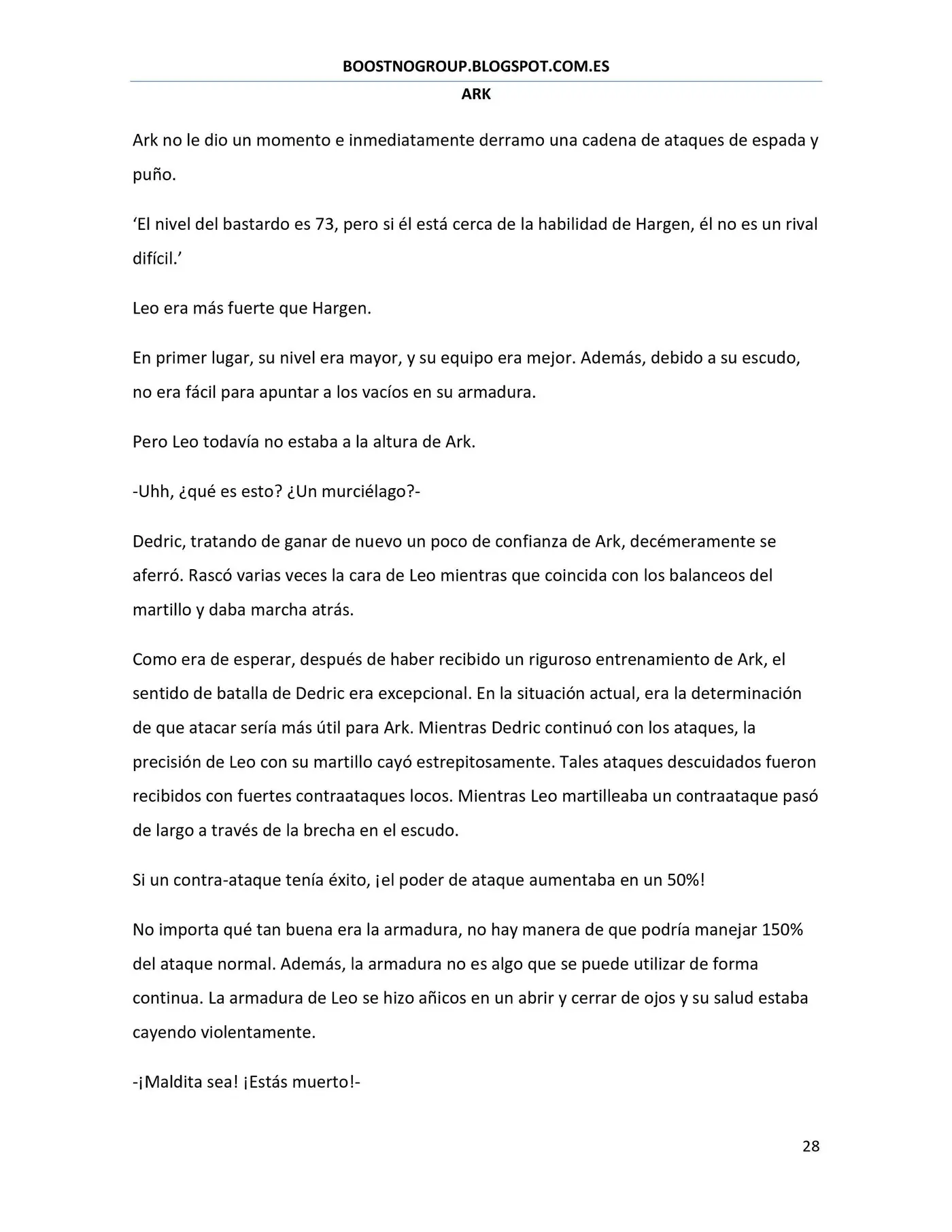 Ark (novela) (2016) - Capítulo 16 - Página 28 - LectorTMOo