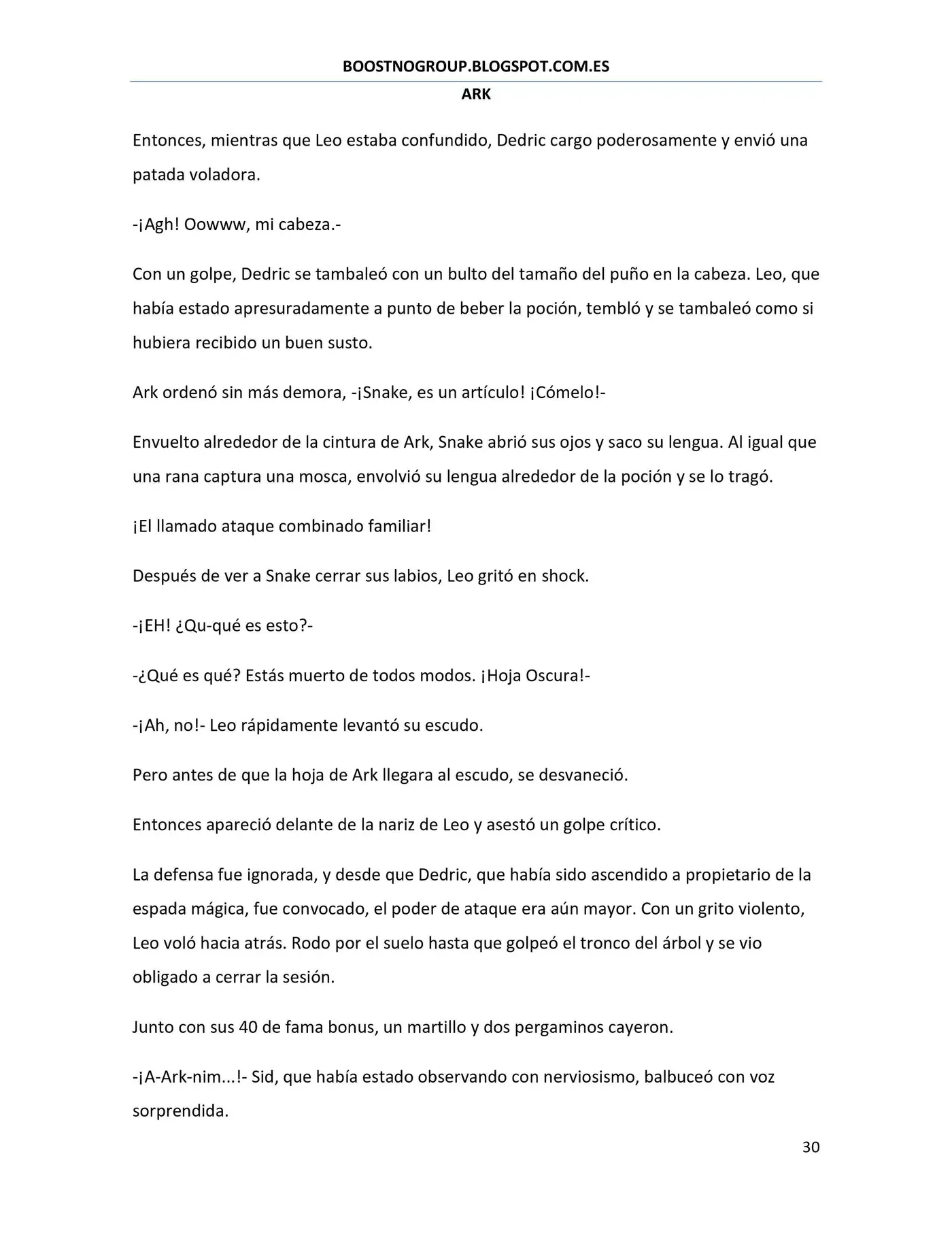 Ark (novela) (2016) - Capítulo 16 - Página 30 - LectorTMOo