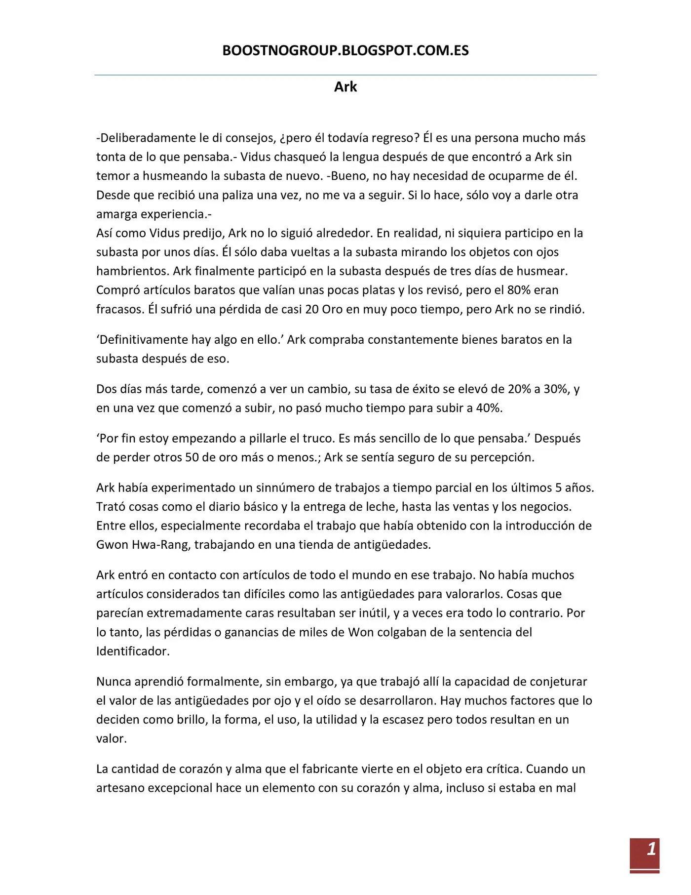 Ark (novela) (2016) - Capítulo 18 - Página 2 - LectorTMOo