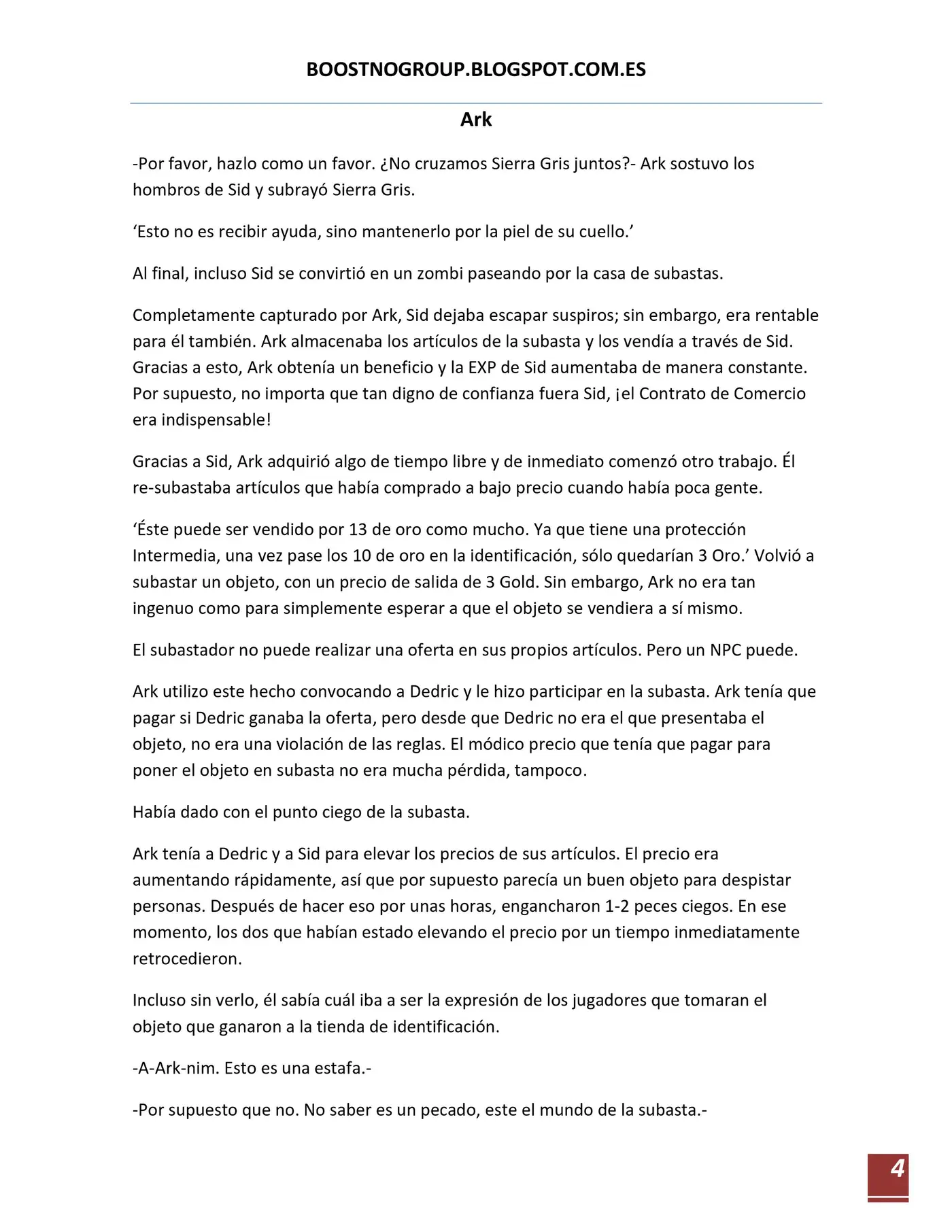Ark (novela) (2016) - Capítulo 18 - Página 5 - LectorTMOo