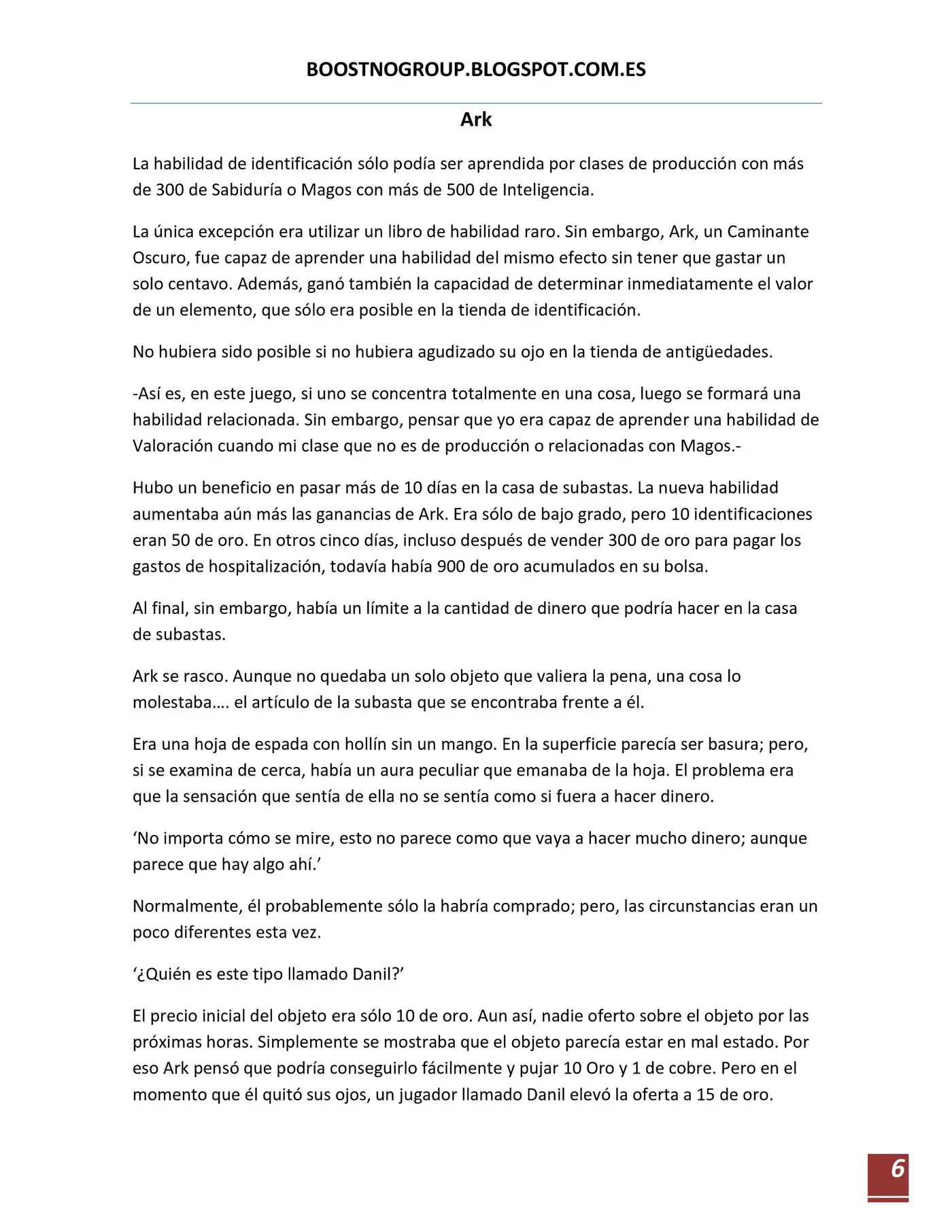 Ark (novela) (2016) - Capítulo 18 - Página 7 - LectorTMOo