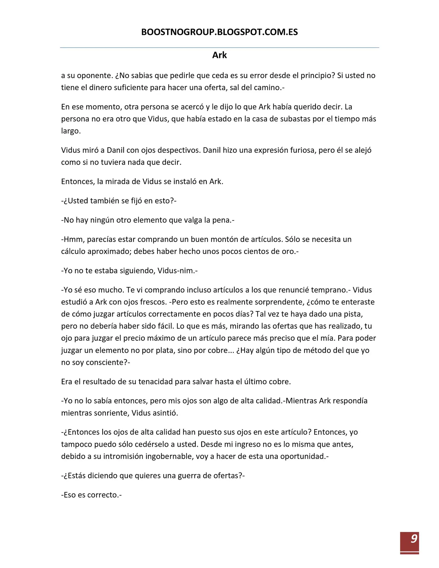Ark (novela) (2016) - Capítulo 18 - Página 10 - LectorTMOo