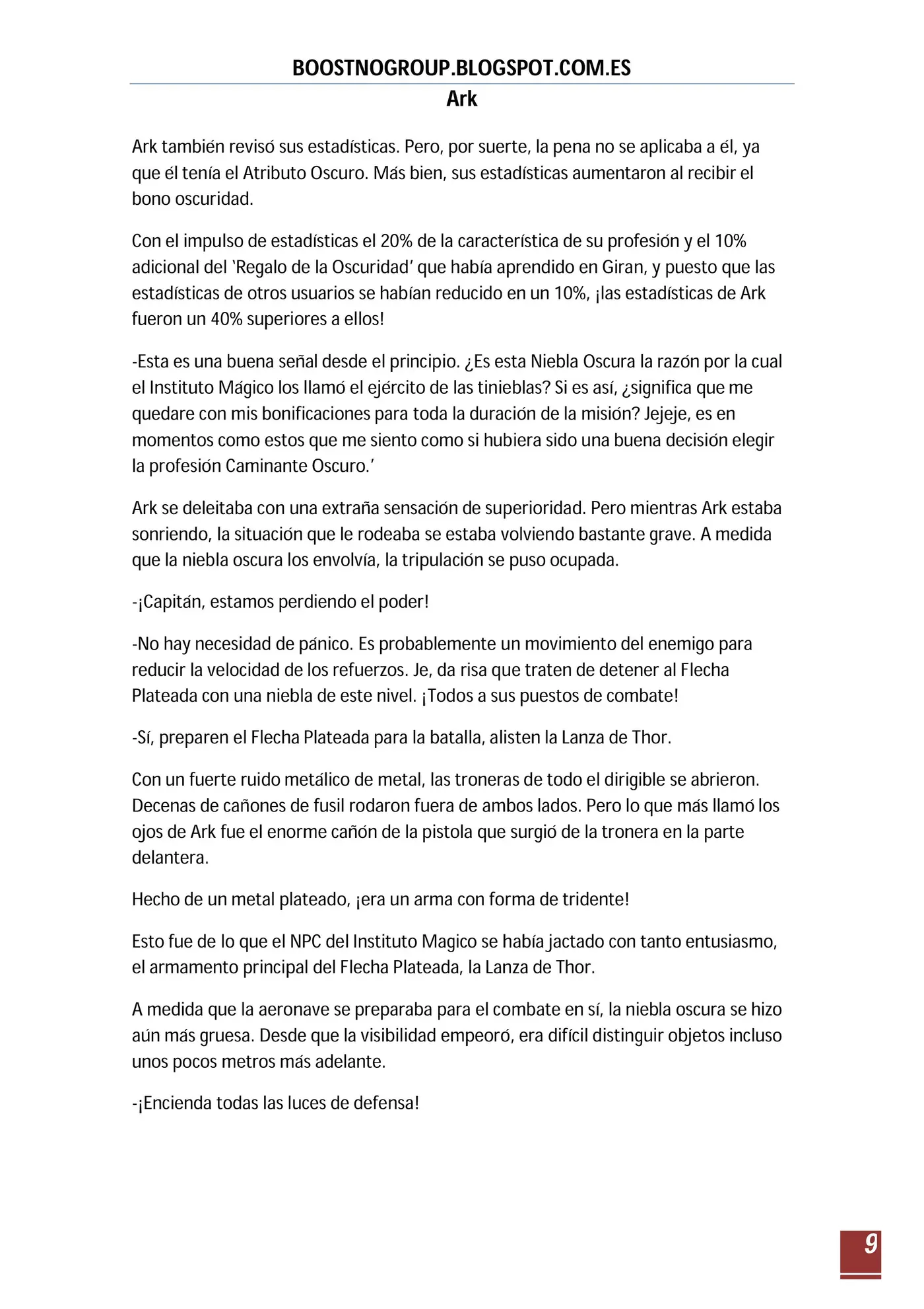 Ark (novela) (2016) - Capítulo 19 - Página 9 - LectorTMOo