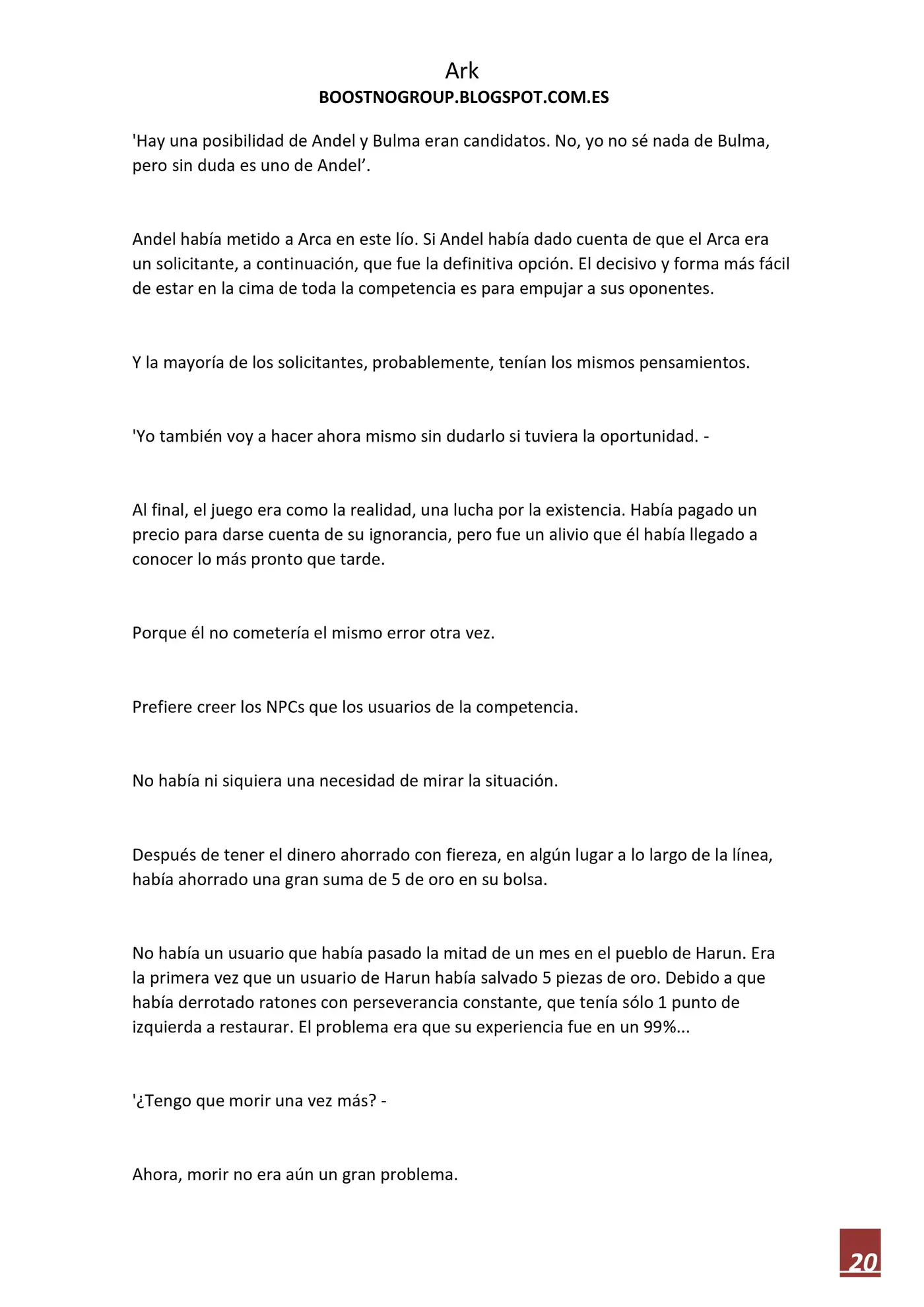 Ark (novela) (2016) - Capítulo 2 - Página 21 - LectorTMOo