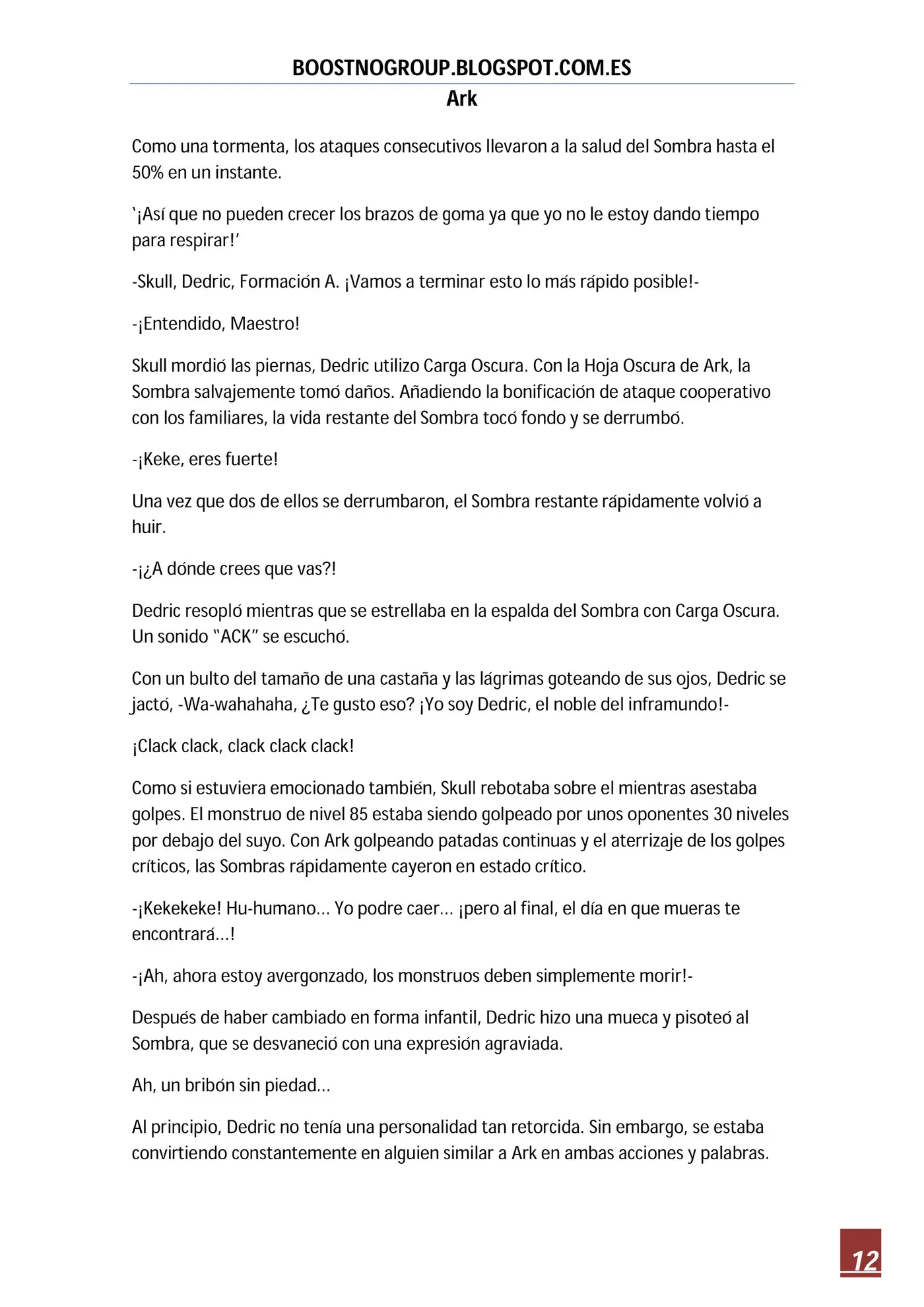 Ark (novela) (2016) - Capítulo 20 - Página 12 - LectorTMOo
