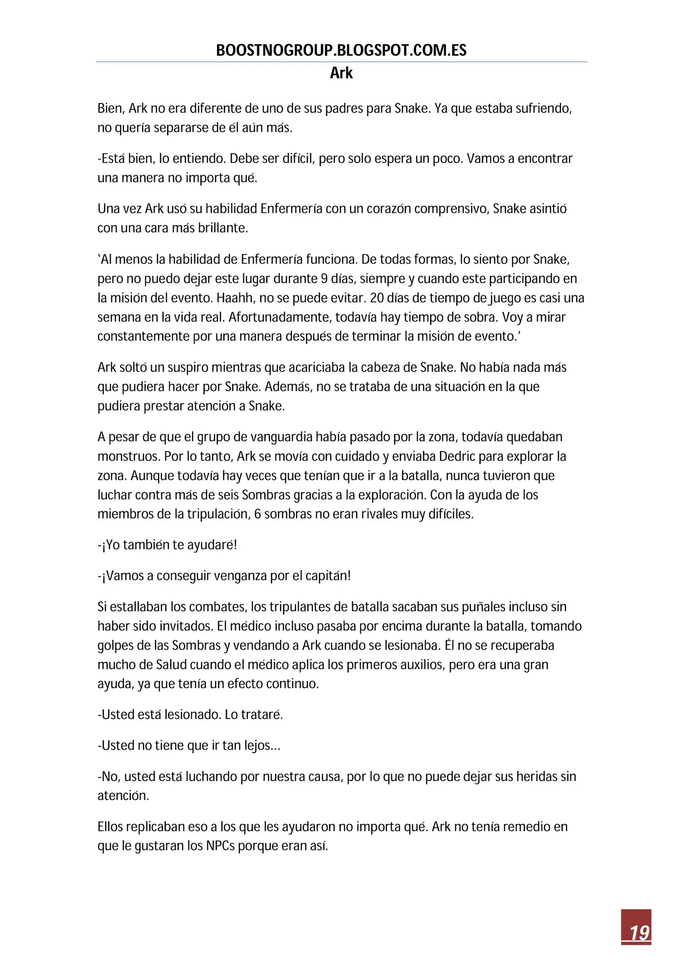 Ark (novela) (2016) - Capítulo 20 - Página 19 - LectorTMOo