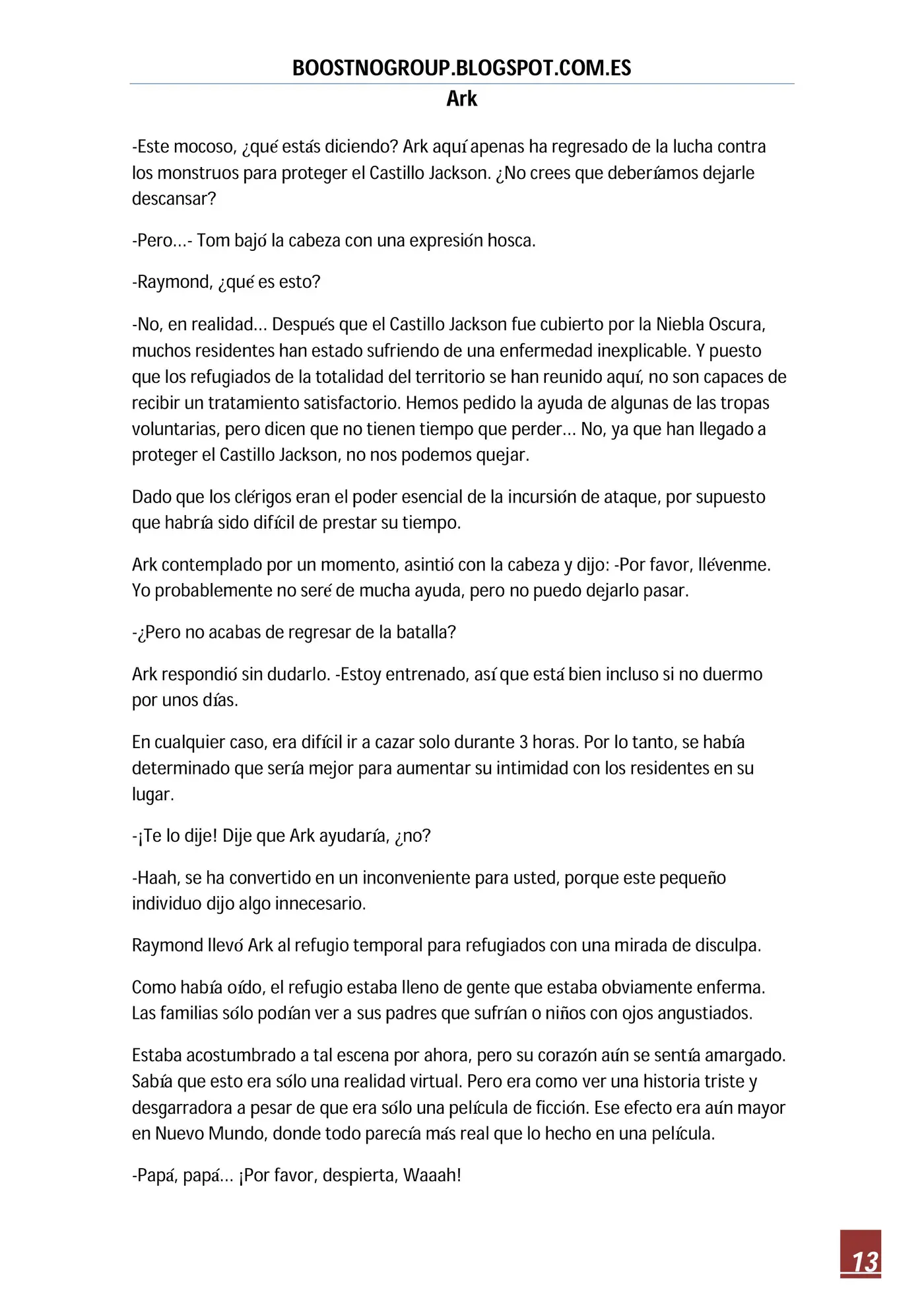 Ark (novela) (2016) - Capítulo 21 - Página 13 - LectorTMOo