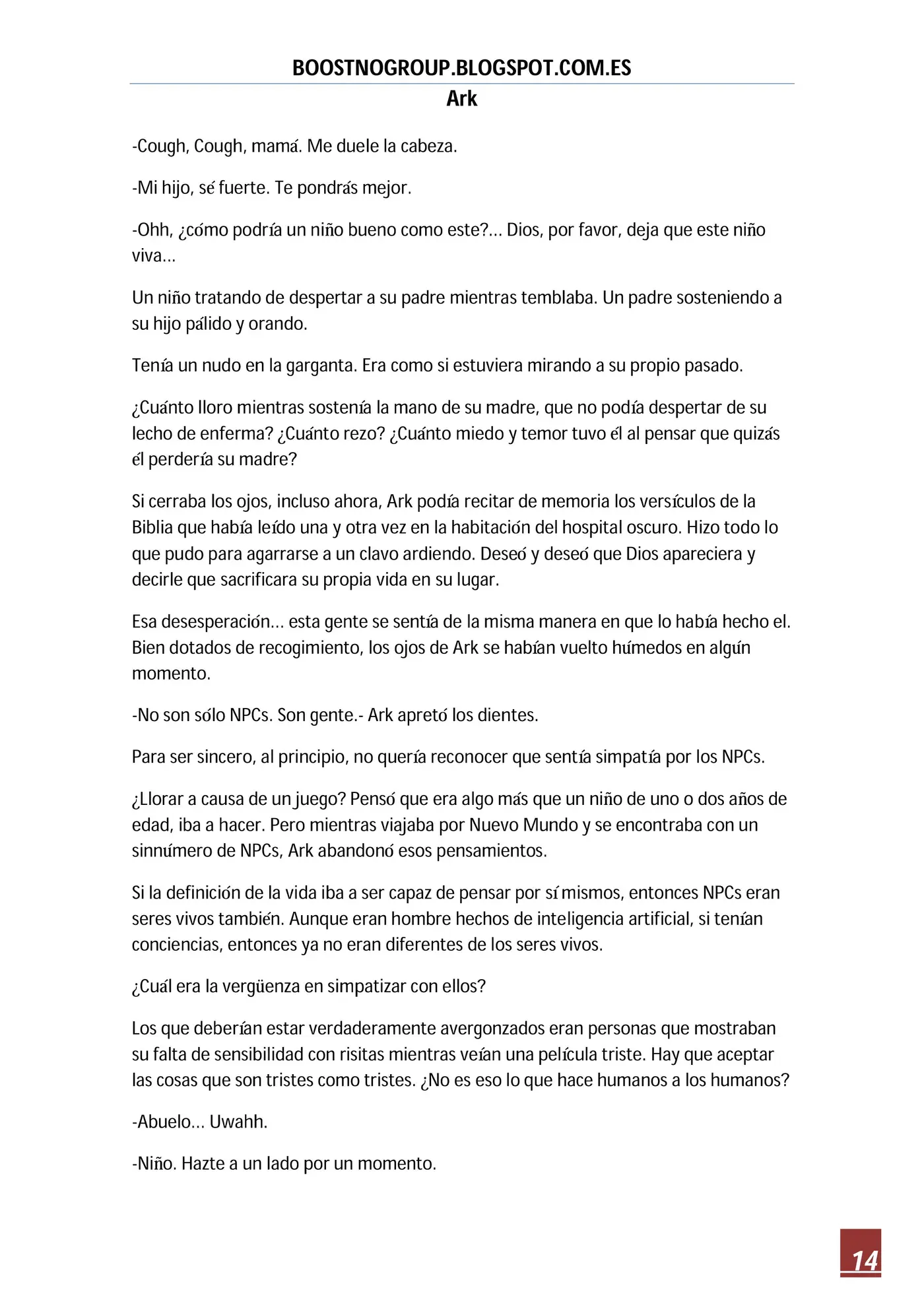 Ark (novela) (2016) - Capítulo 21 - Página 14 - LectorTMOo