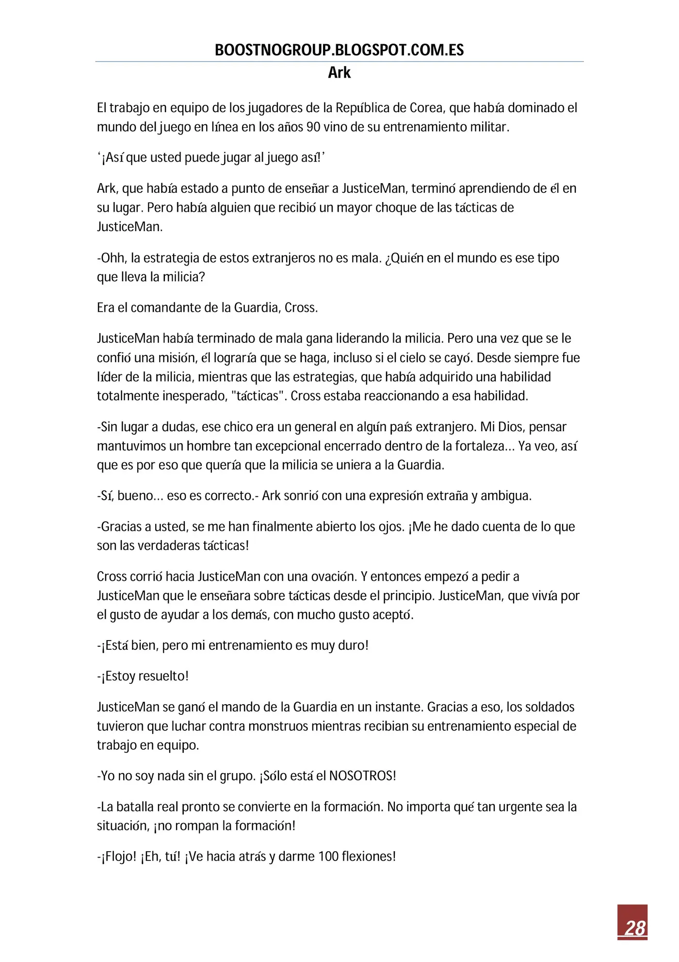 Ark (novela) (2016) - Capítulo 21 - Página 28 - LectorTMOo