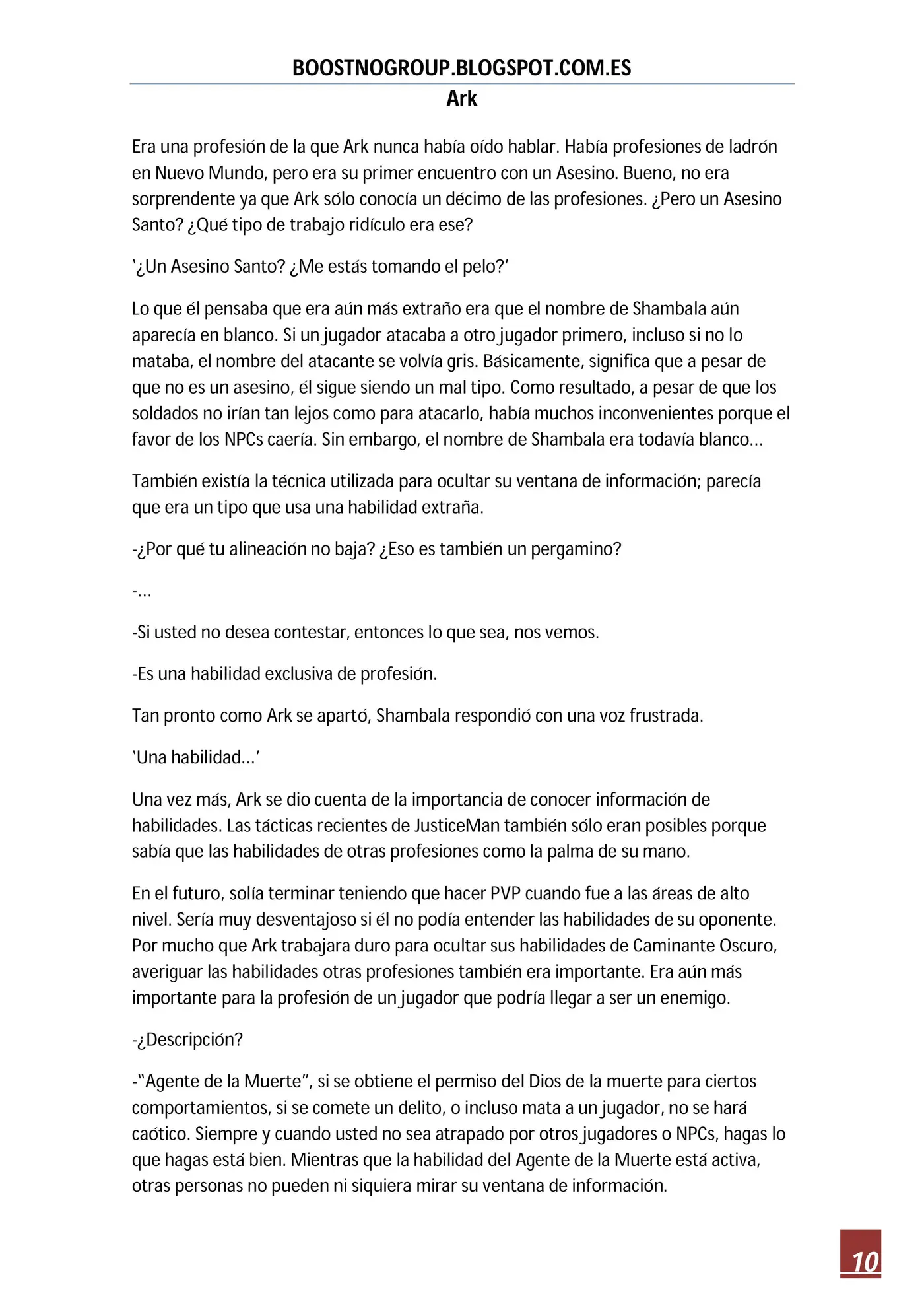 Ark (novela) (2016) - Capítulo 22 - Página 10 - LectorTMOo
