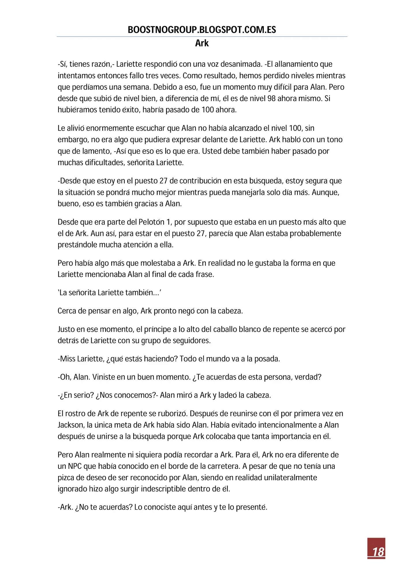 Ark (novela) (2016) - Capítulo 22 - Página 18 - LectorTMOo
