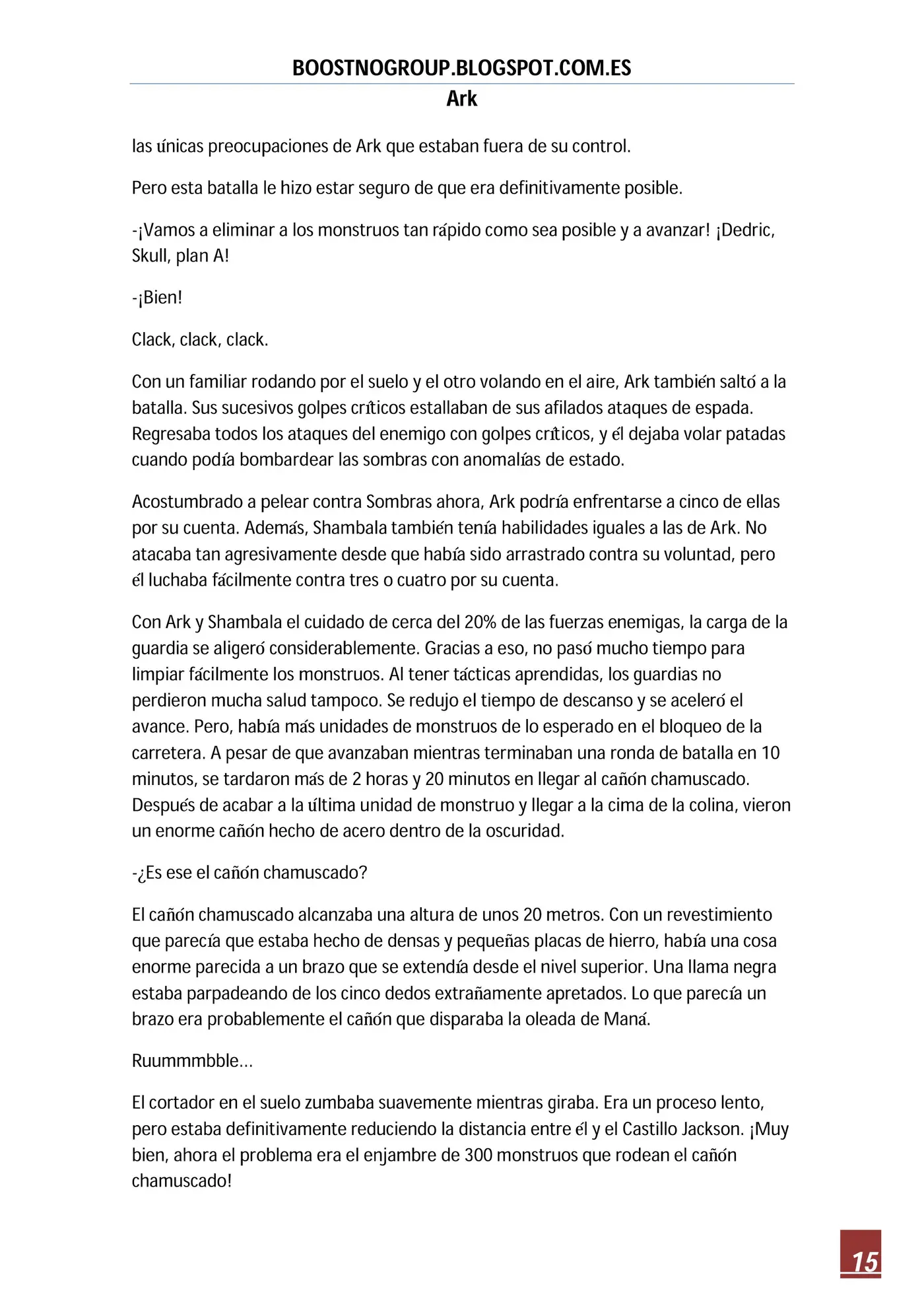 Ark (novela) (2016) - Capítulo 23 - Página 15 - LectorTMOo