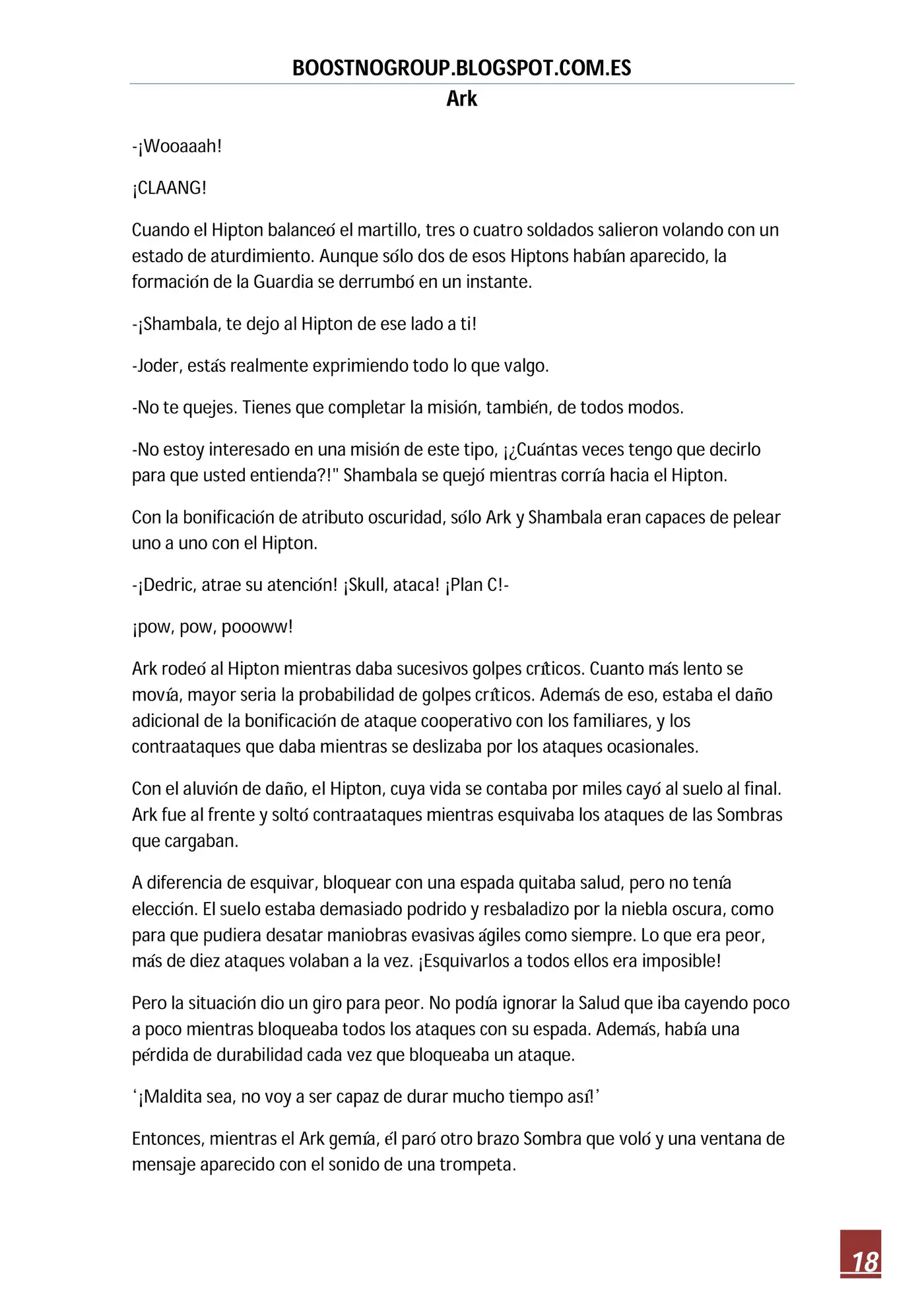 Ark (novela) (2016) - Capítulo 23 - Página 18 - LectorTMOo